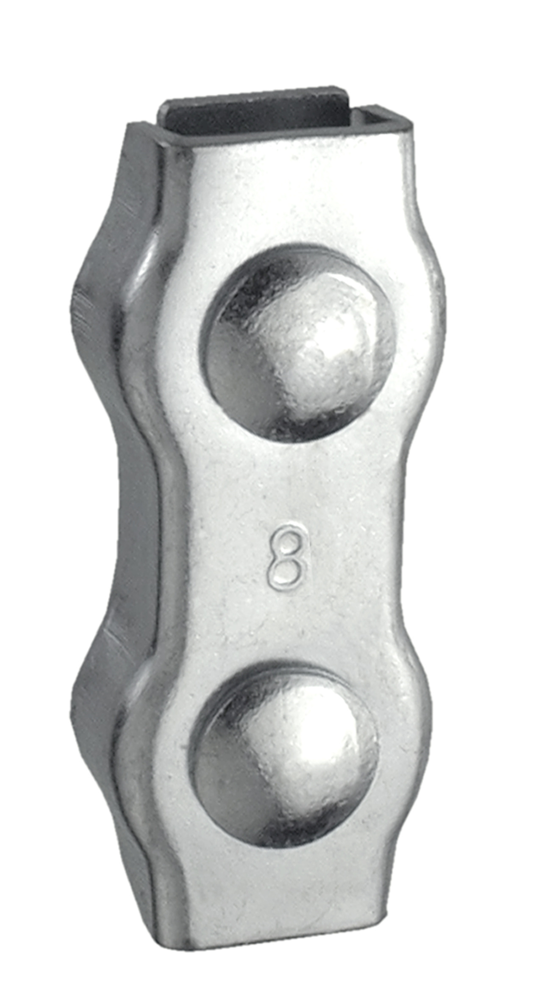 Connex Kabelklem Duplex 8Mm Vz - DY270829
