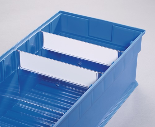 Promat Etiket | wit voor magazijnbakken | B. 235 mm | 100st./zak - 9000448995 9000448995