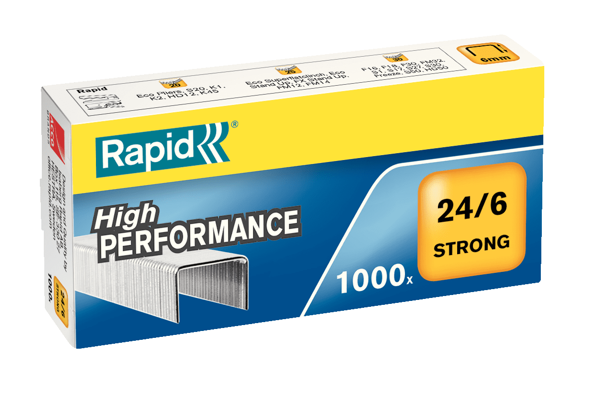 Rapid Nieten | 24/6 mm | Strong | 1.000 Stuks - 24855800