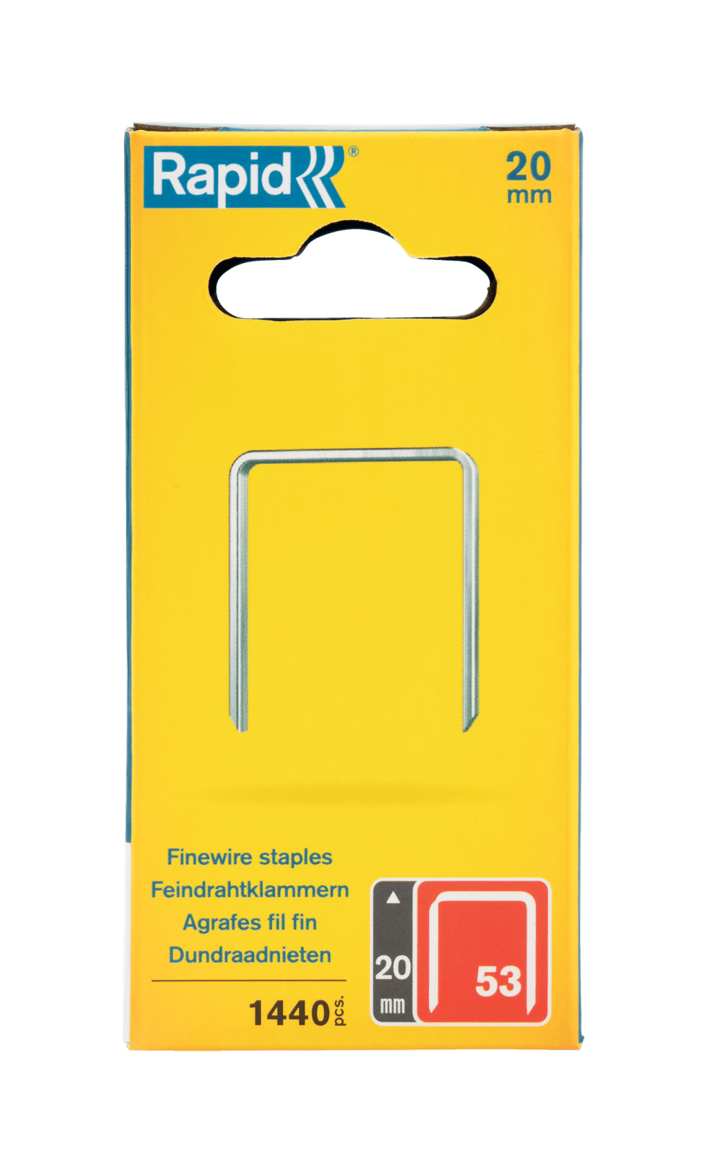 Rapid P4A Nieten | 53/20 mm | 1.440 Stuks - 5001583
