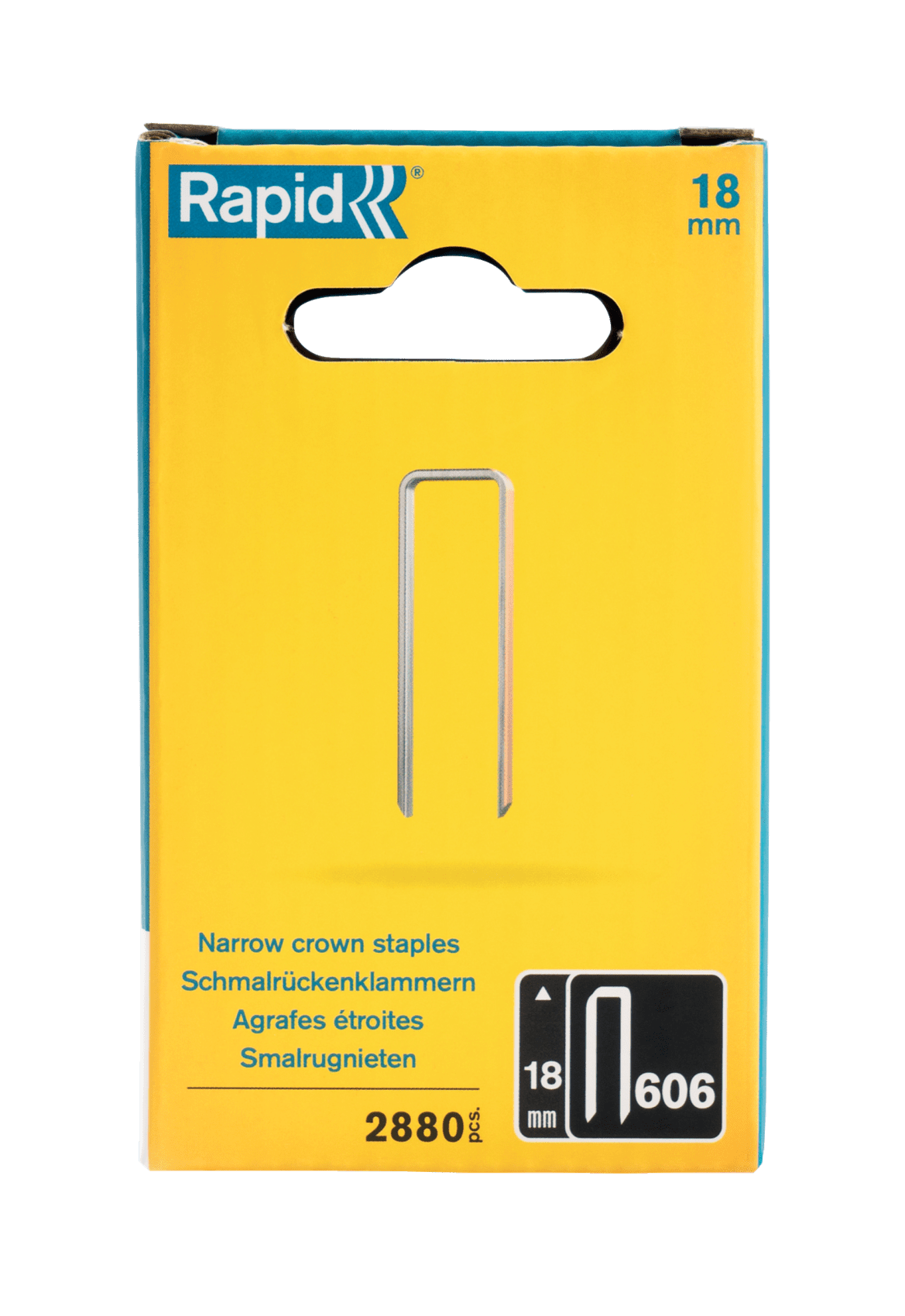 Rapid P4A Nieten | 606/18 mm | 2.880 Stuks - 5001584