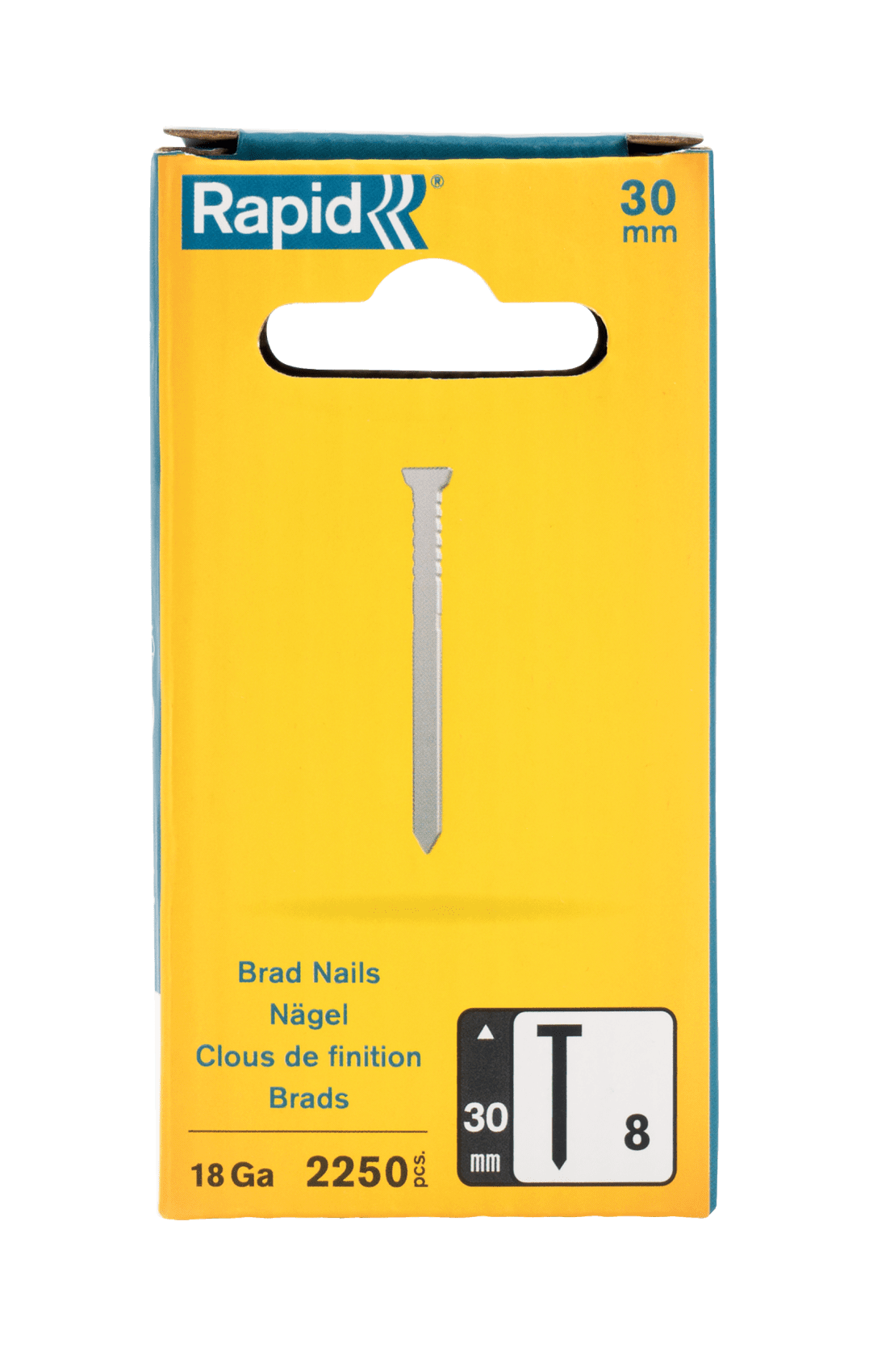 Rapid P4A Nagels | 8/30 mm | 2.250 Stuks - 5001587