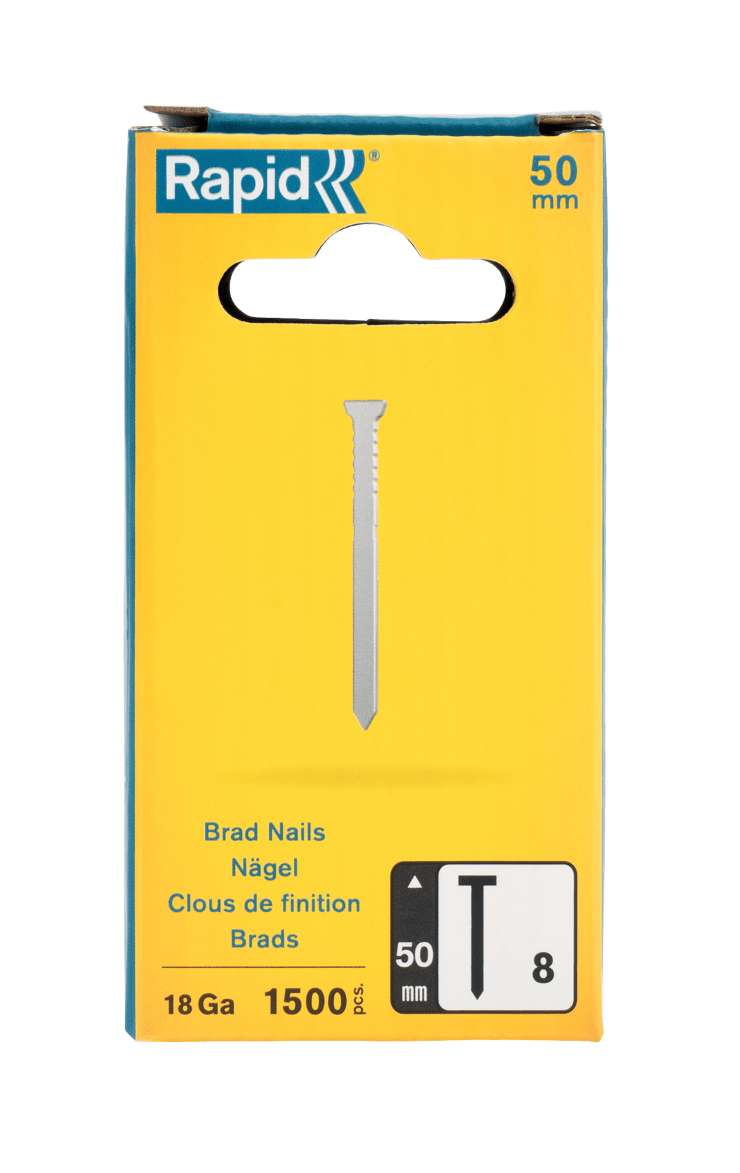 Rapid P4A Nagels | 8/50 mm | 1.500 Stuks - 5001588