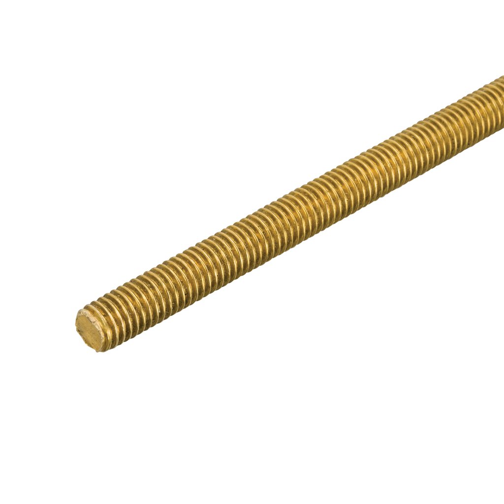 Hoenderdaal Fasteners Hoenderdaal Draadeind Messing Blank Din976 M12X1000 3711.20.01201
