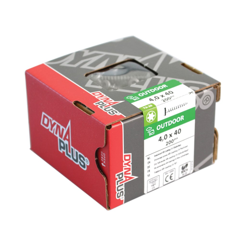 Dynaplus Unischroef Ar-Coating Ck Torx TX30 6.0X80/42 | 100 stuks - 0282.08.50401