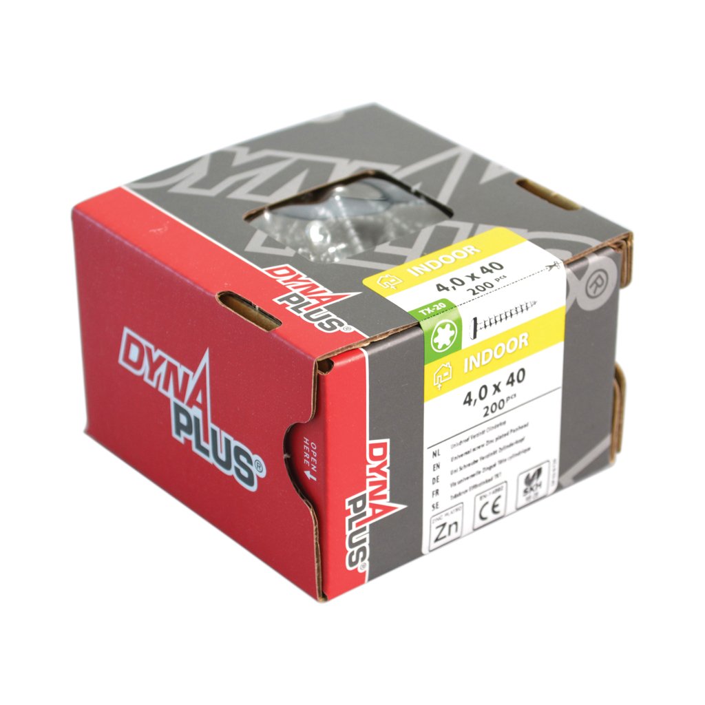 Dynaplus Unischroef Vz Ck Torx TX25 4.5X20 | 200 stuks - 0282.01.33001
