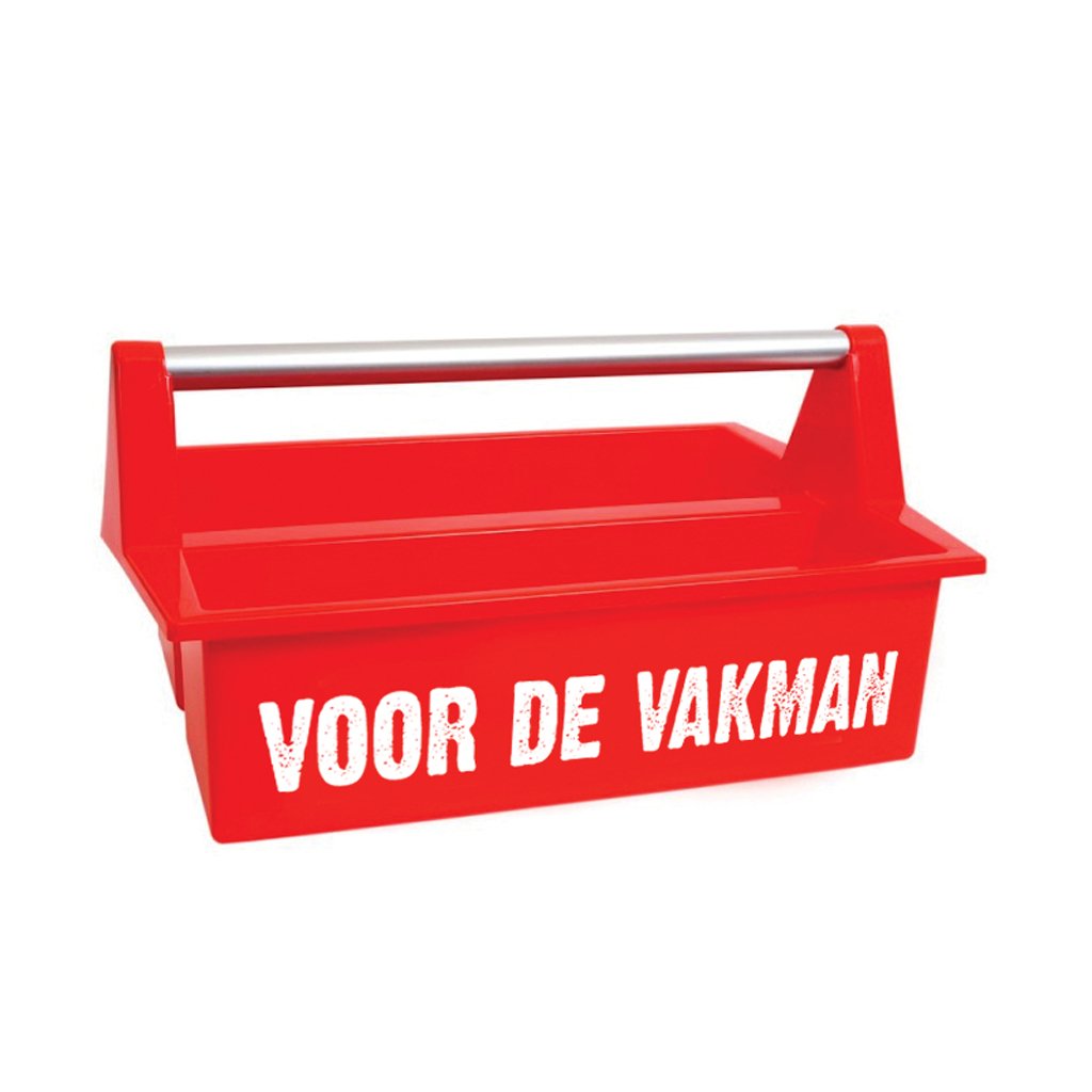 Dynaplus "Gereedschapsbak Rood ""Voor De Vakman"" Leeg" - 8905.01.00001