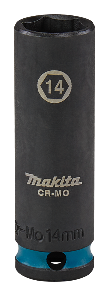Makita Krachtdop Impact Black, 3/8 14mm lang - E-16318