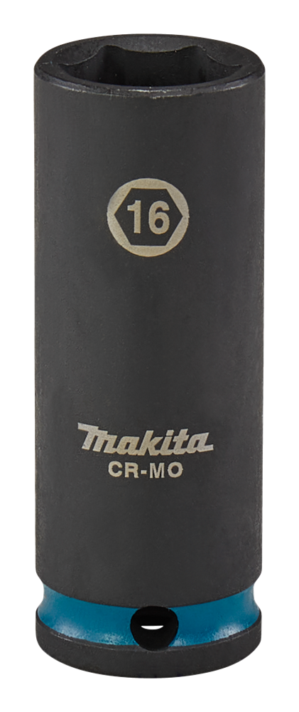 Makita Krachtdop Impact Black, 3/8 16mm lang - E-16330
