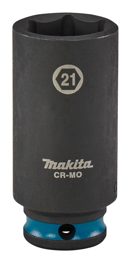Makita Krachtdop Impact Black 3 8 21mm lang E-16380