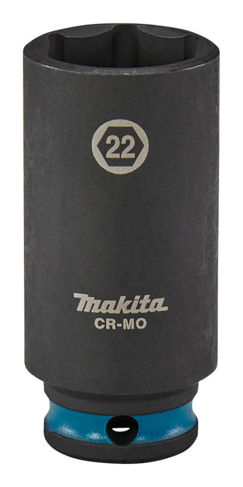 Makita Krachtdop Impact Black 3 8 22mm lang E-16396