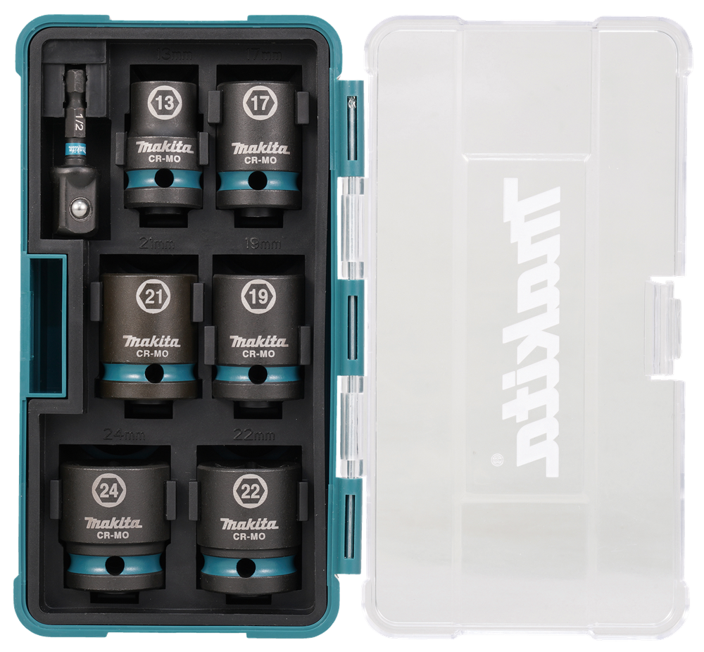 Makita Krachtdopset Impact Black, 1/2 7-dlg - E-16592