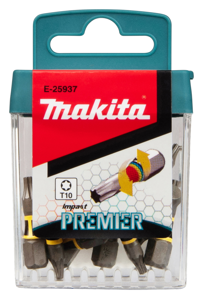 Makita Accessoires Slagschroefbits T10x25mm Impact Premier, 15 stuks - E-25937