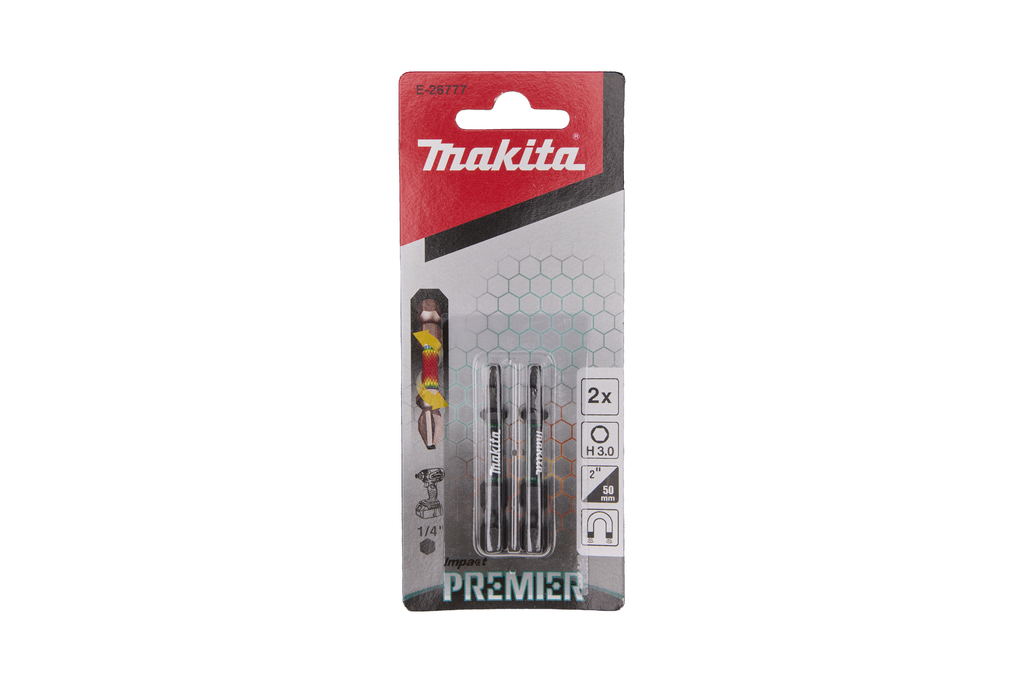 Makita E-26777 Slagschroefbit | H3 x 50 mm | Impact Premier | 2 stuks - E-26777