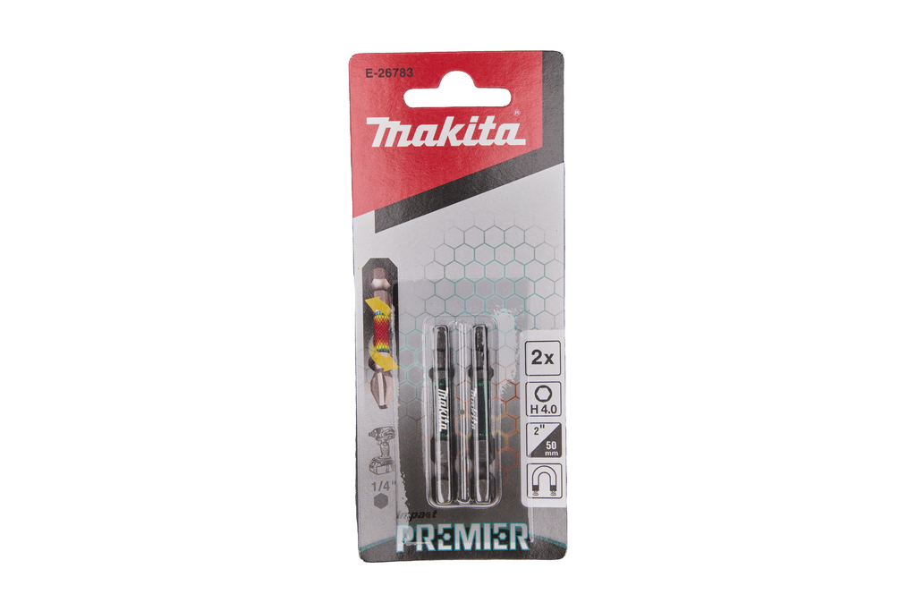 Makita E-26783 Slagschroefbit | H4 x 50 mm | Impact Premier | 2 stuks - E-26783
