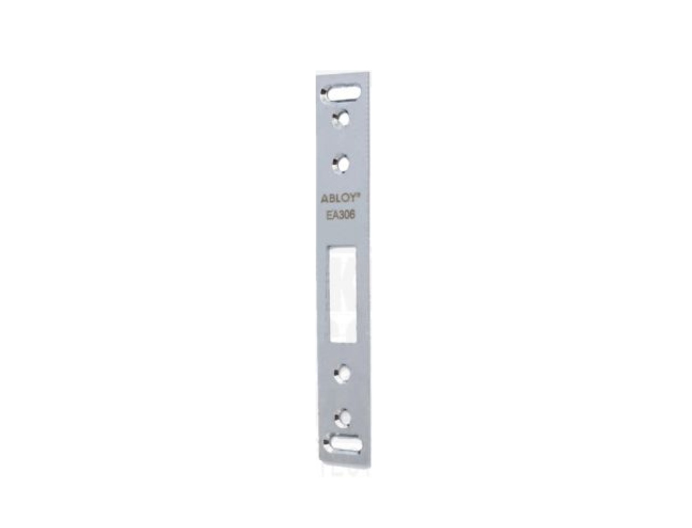 ABLOY EA306 Abloy sluitplaat voor bijzetsloten | rechthoekig 152x24,5x2mm | voor Abloy sloten DR1/2/3/4. - 10037889