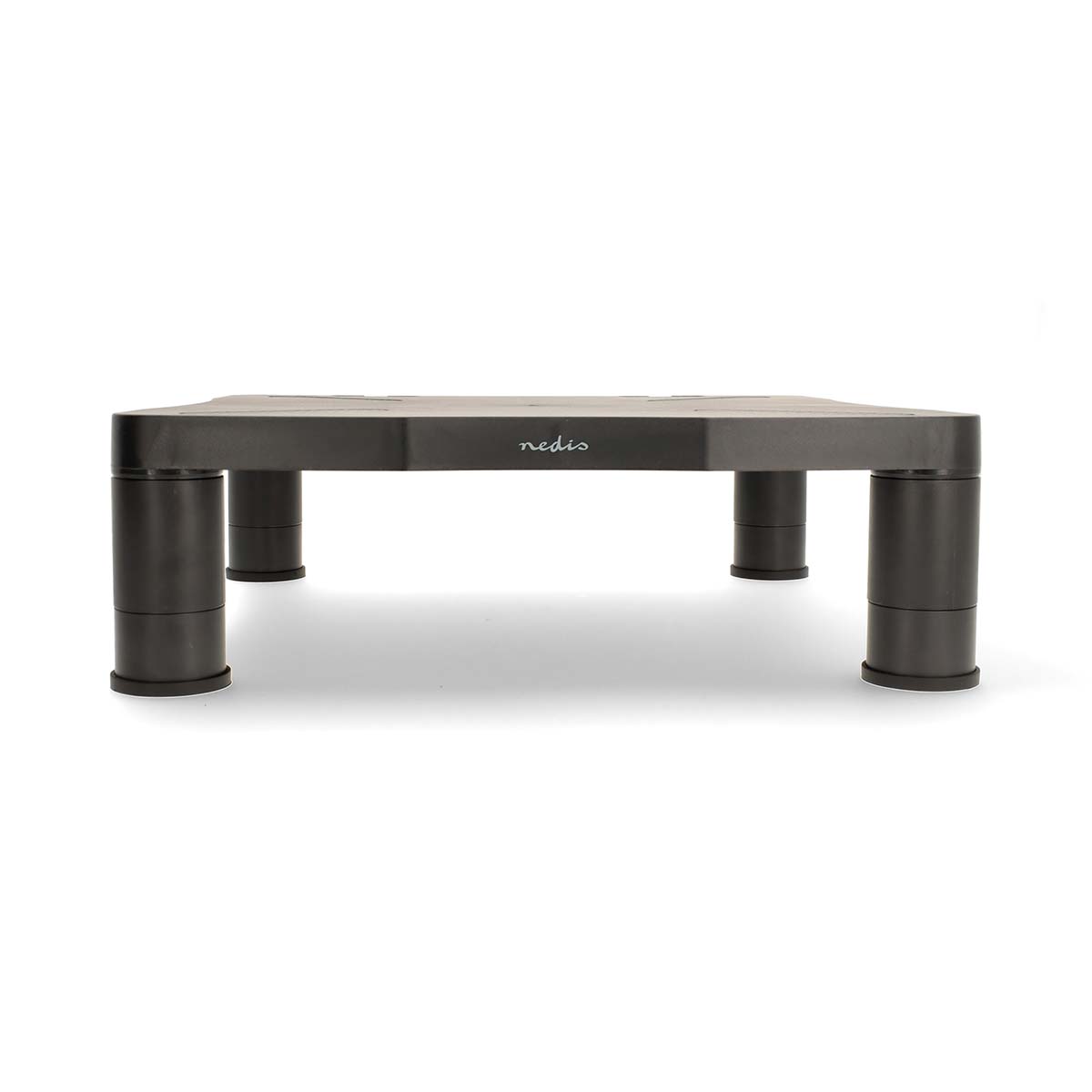 Nedis Monitorstandaard | Ergonomie: Yes | Maximaal draagvermogen: 18 kg | Universeel | Verstelbare hoogte: Ja - ERGOAMS110BK