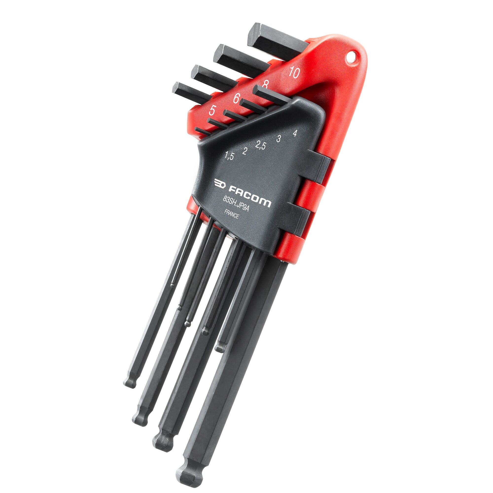 Facom Set van 9 Inbussleutels | Lang - 83SH.JP9A