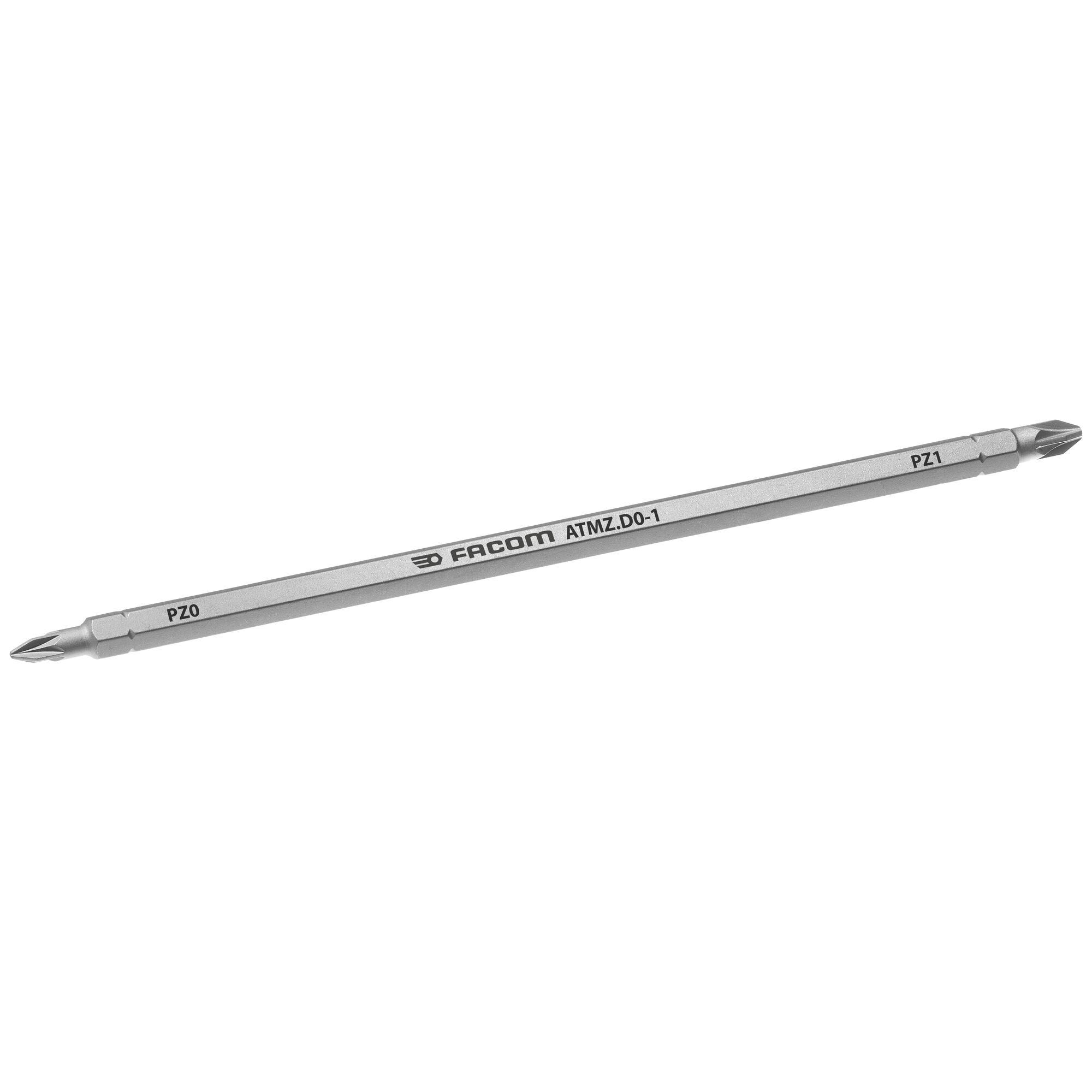 Facom Omkeerbaar Bled voor Pozidriv® Schroevendraaier | 1/4" | PZ0 | PZ1 - ATMZ.D0-1