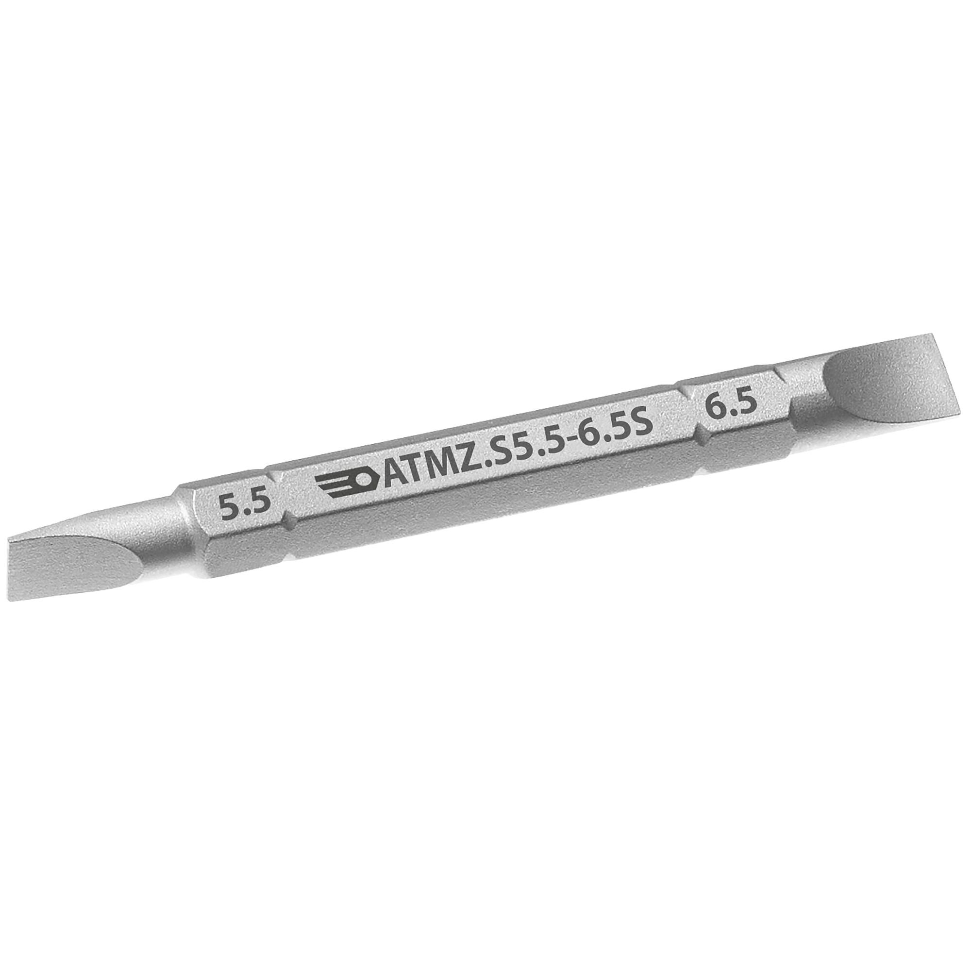 Facom Omkeerbaar Kort Bled | 1/4" | Voor Sleufschroeven 5,5 en 6,5 mm - ATMZ.S5.5-6.5S