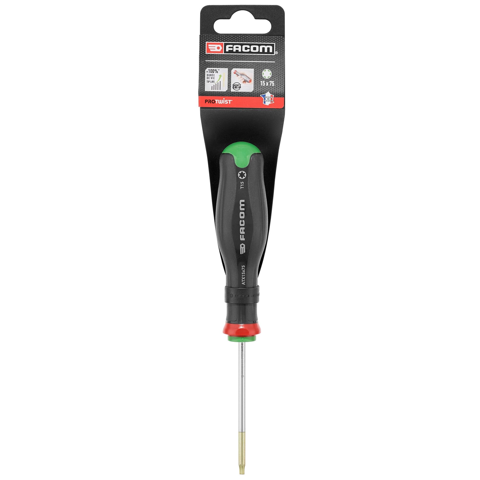 Facom ATX - Protwist® Schroevendraaiers voor Torx® Schroeven | 20 x100 mm - ATX20X100PB