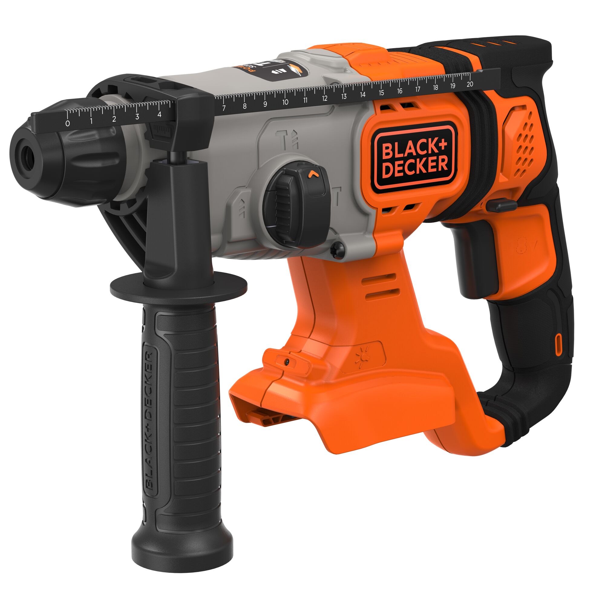 BLACK+DECKER BCD900B-XJ Pneumatische Boorhamer - 18V - zonder accu en lader