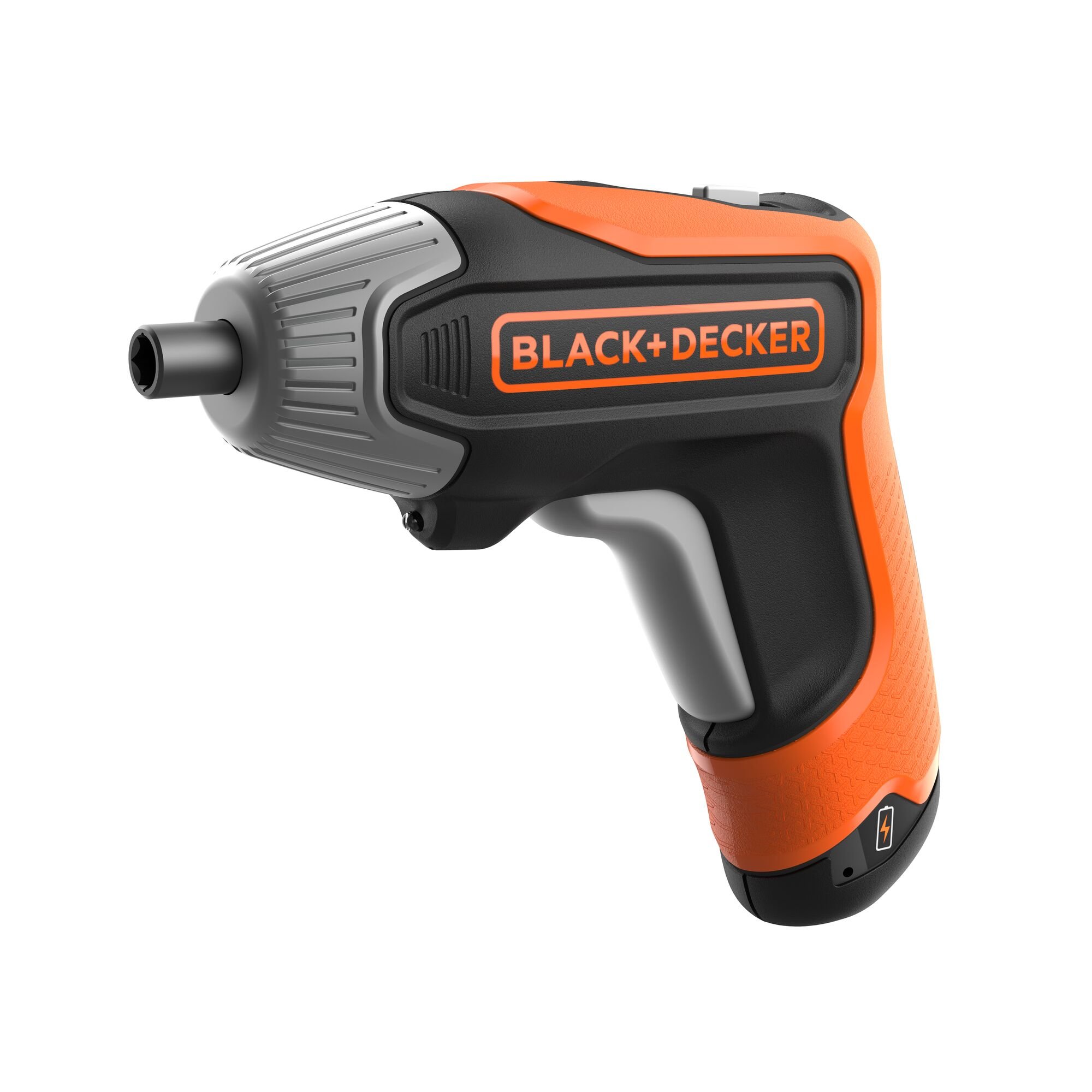 BLACK+DECKER BCF611CK 3.6V Rapid schroevendraaier | Micro USB laadkabel | 10x Schroefbits | In duurzame opberbox - BCF611CK-QW