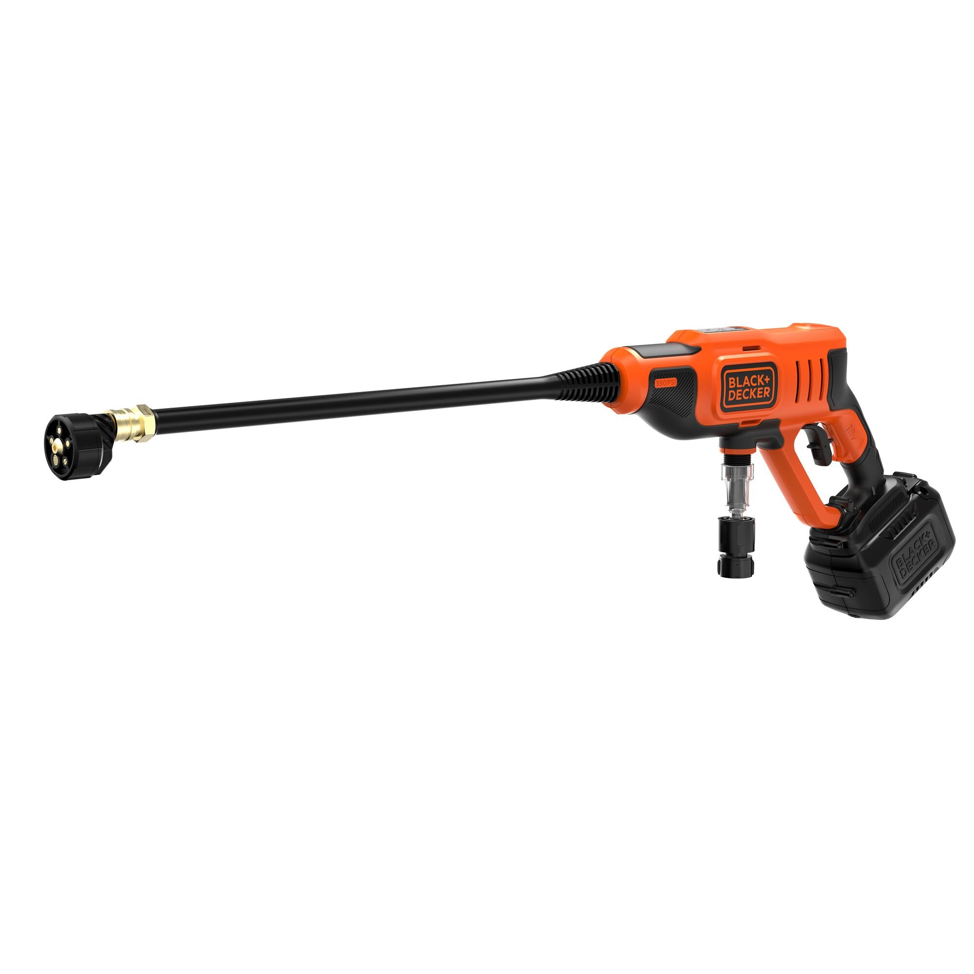 BLACK+DECKER BCPC18B 18V 24BAR Hogedrukreiniger | Zonder accu - BCPC18B-XJ