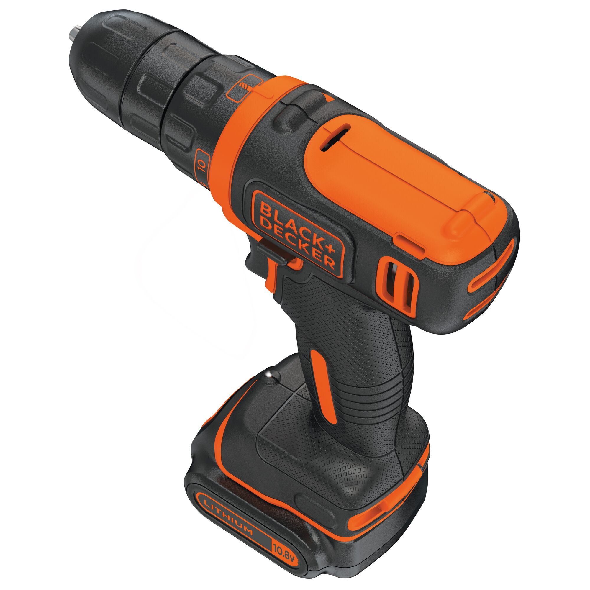 BLACK+DECKER BDCDD12 10.8V 1.5Ah Schroefboormachine | 1x 10.8V 1.5Ah accu + 200 mA lader - BDCDD12-QW
