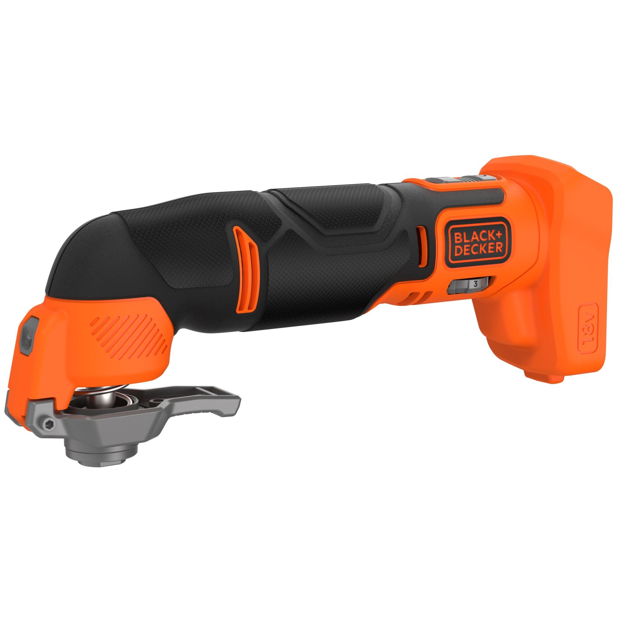 BLACK+DECKER BDCOS18N 18V Oscillerende multitool | Zonder accu | 18 accessoires - BDCOS18N-XJ