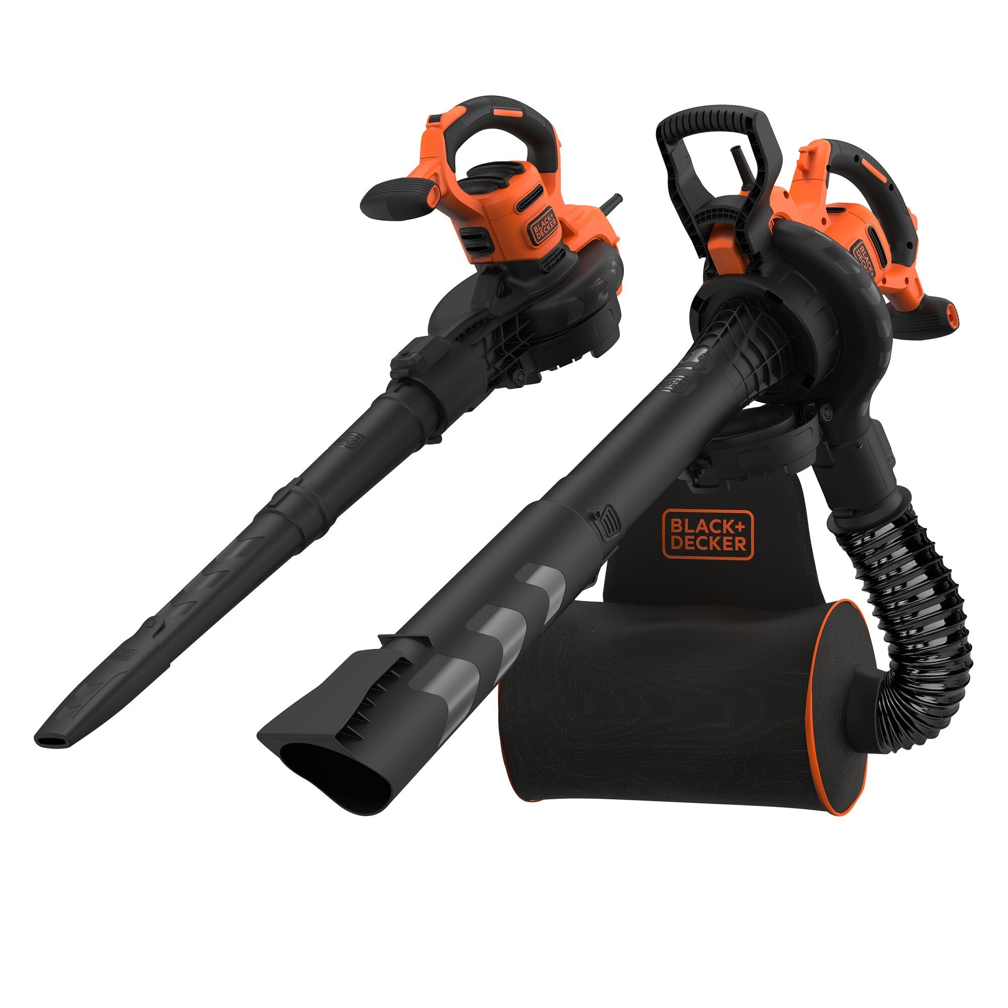 BLACK+DECKER BEBLV300 3000W 3IN1 Bladblazer met ruggedragen opvangzak | In koffer - BEBLV300-QS