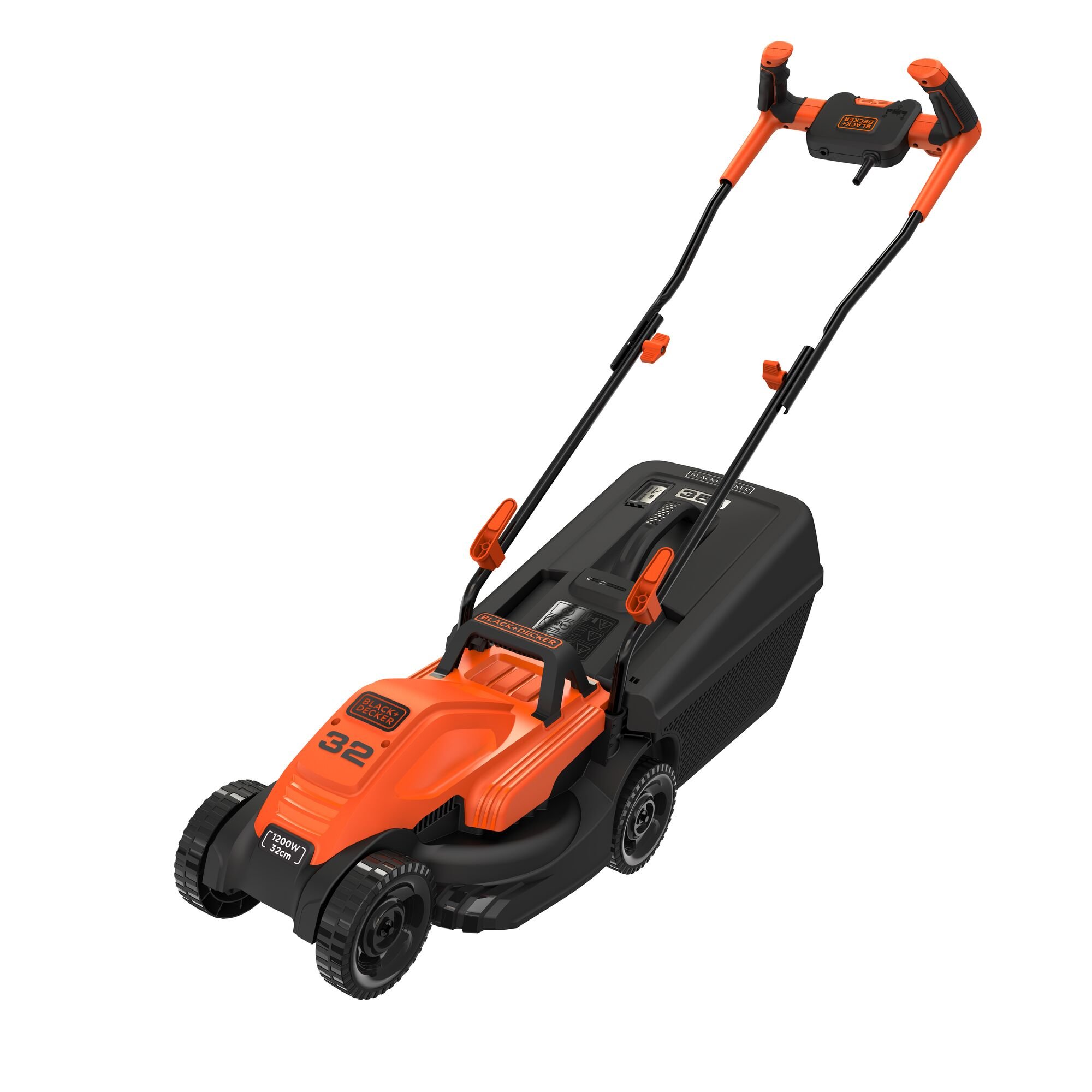 BLACK+DECKER BEMW451BH 1200W 32CM Bike Handle Grasmaaier - BEMW451BH-QS