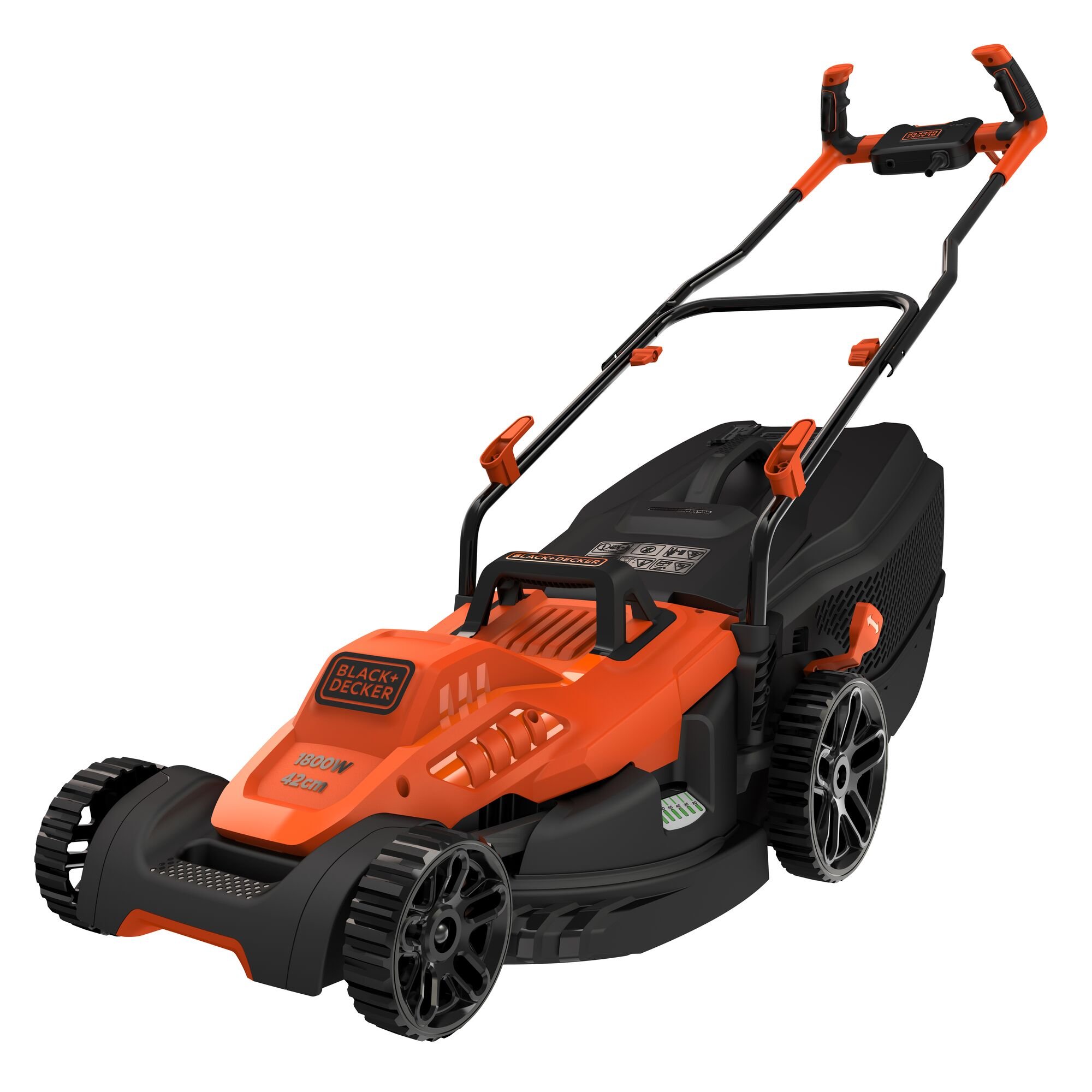 BLACK+DECKER BEMW481BH 1800W 42cm Bikehandle Grasmaaier - BEMW481BH-QS