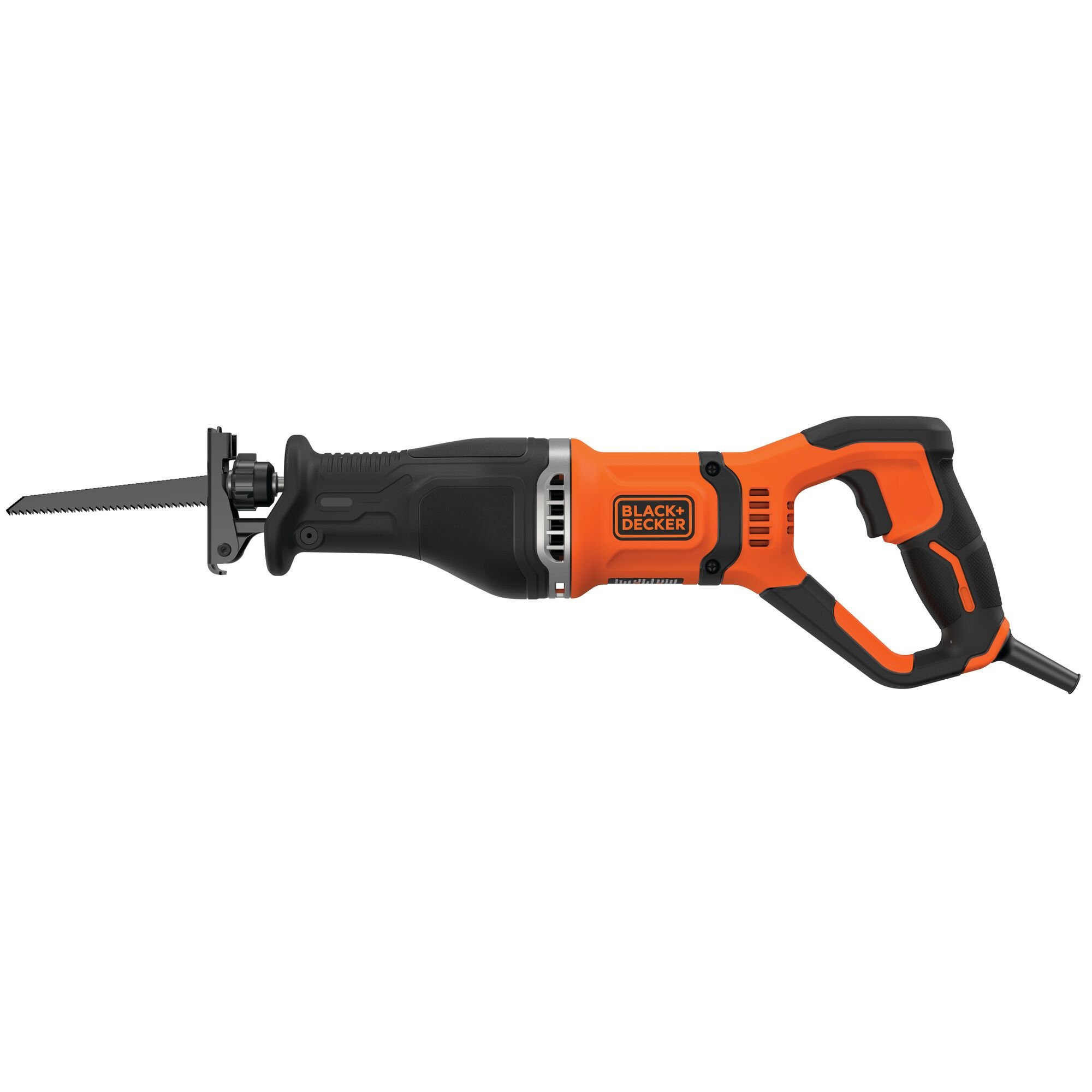 BLACK+DECKER BES301 750W Reciprozaag met takkenhouder | 1 Zaagblad hout | 1 Zaagblad metaal | Takkenhouder - BES301-QS