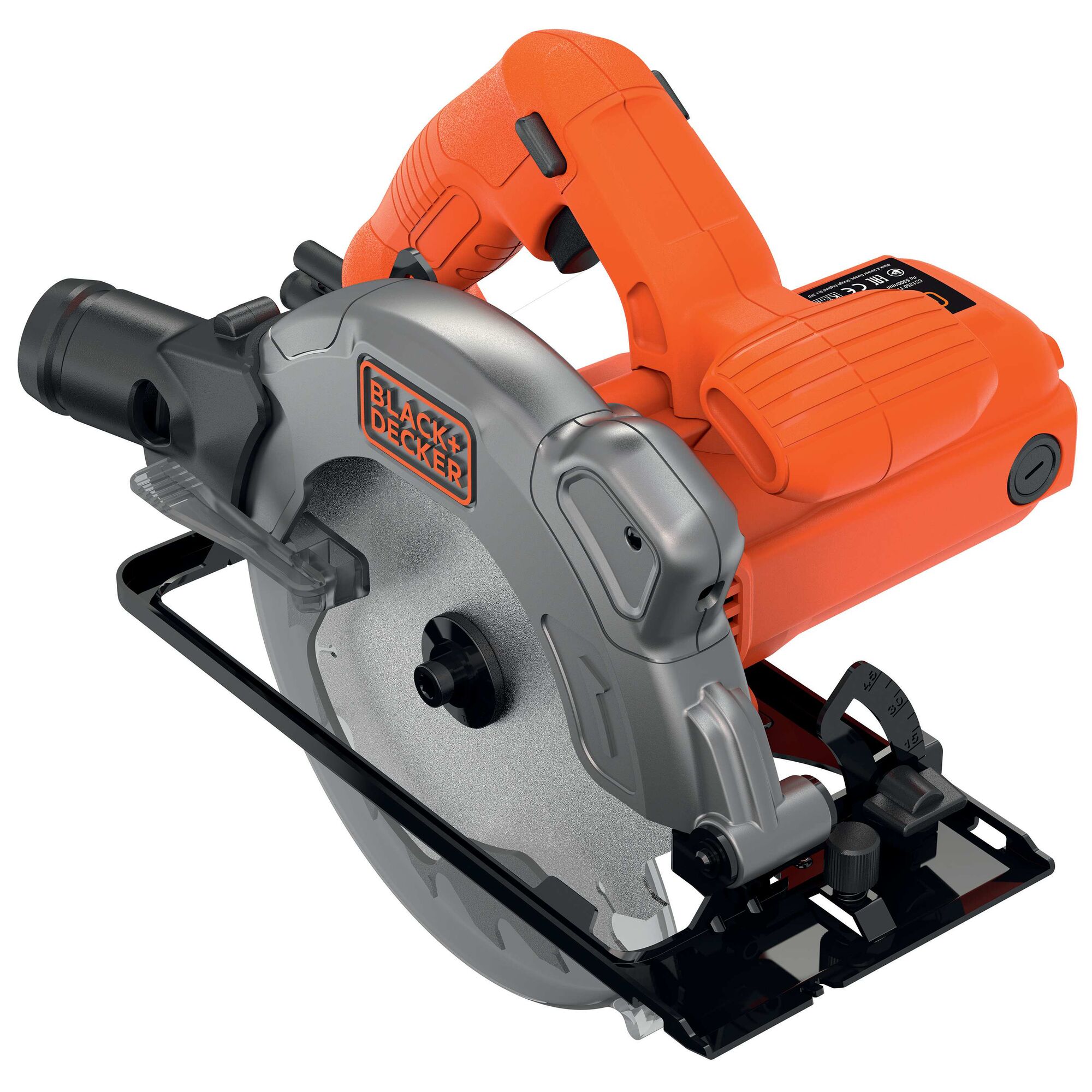 BLACK+DECKER CS1250L 1250W 190mm Cirkelzaag | 1x Zaagblad | Langsgeleider - CS1250L-QS
