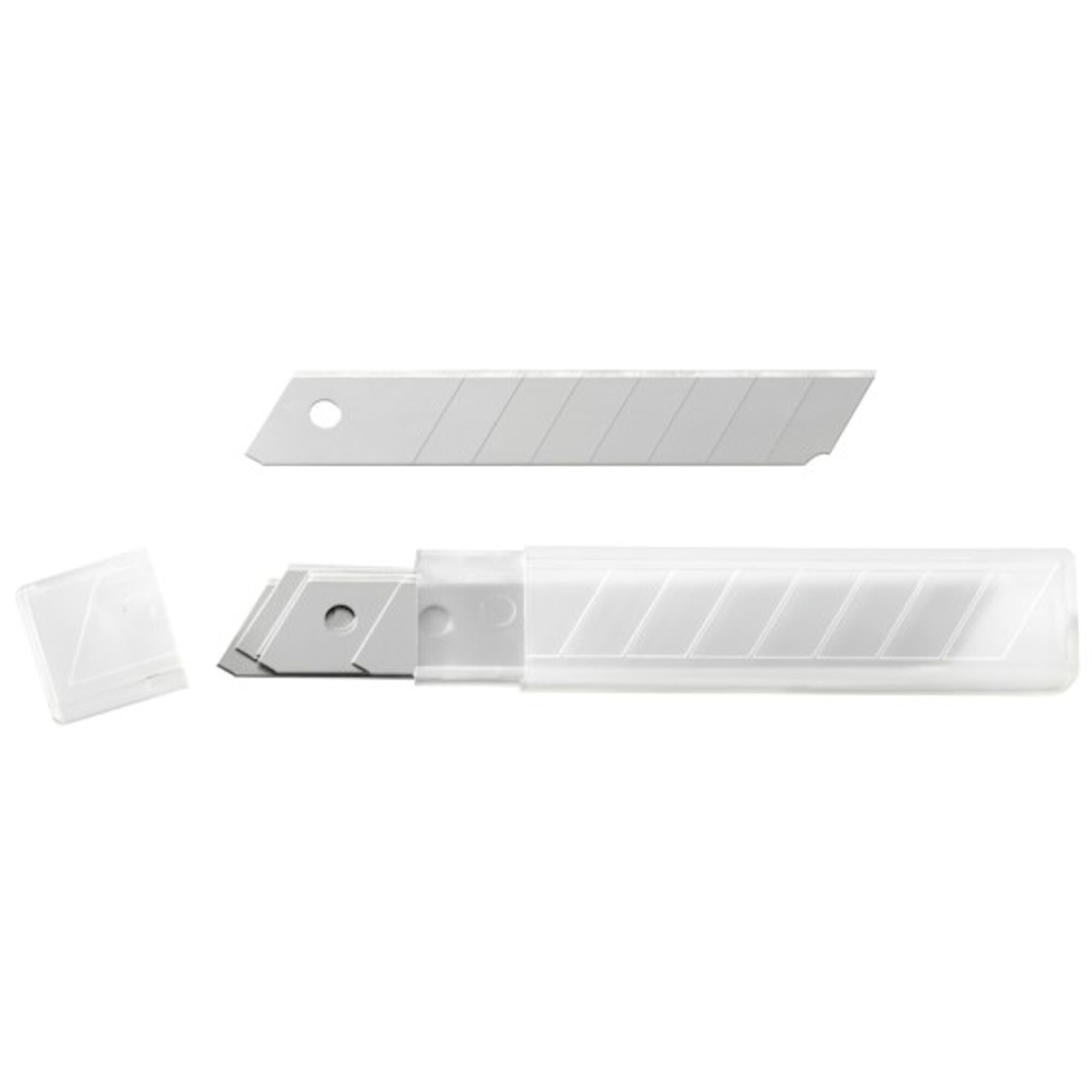 Expert by Facom 10 Reservemesjes | 18 mm in Kunststof Omhulsel - E020304