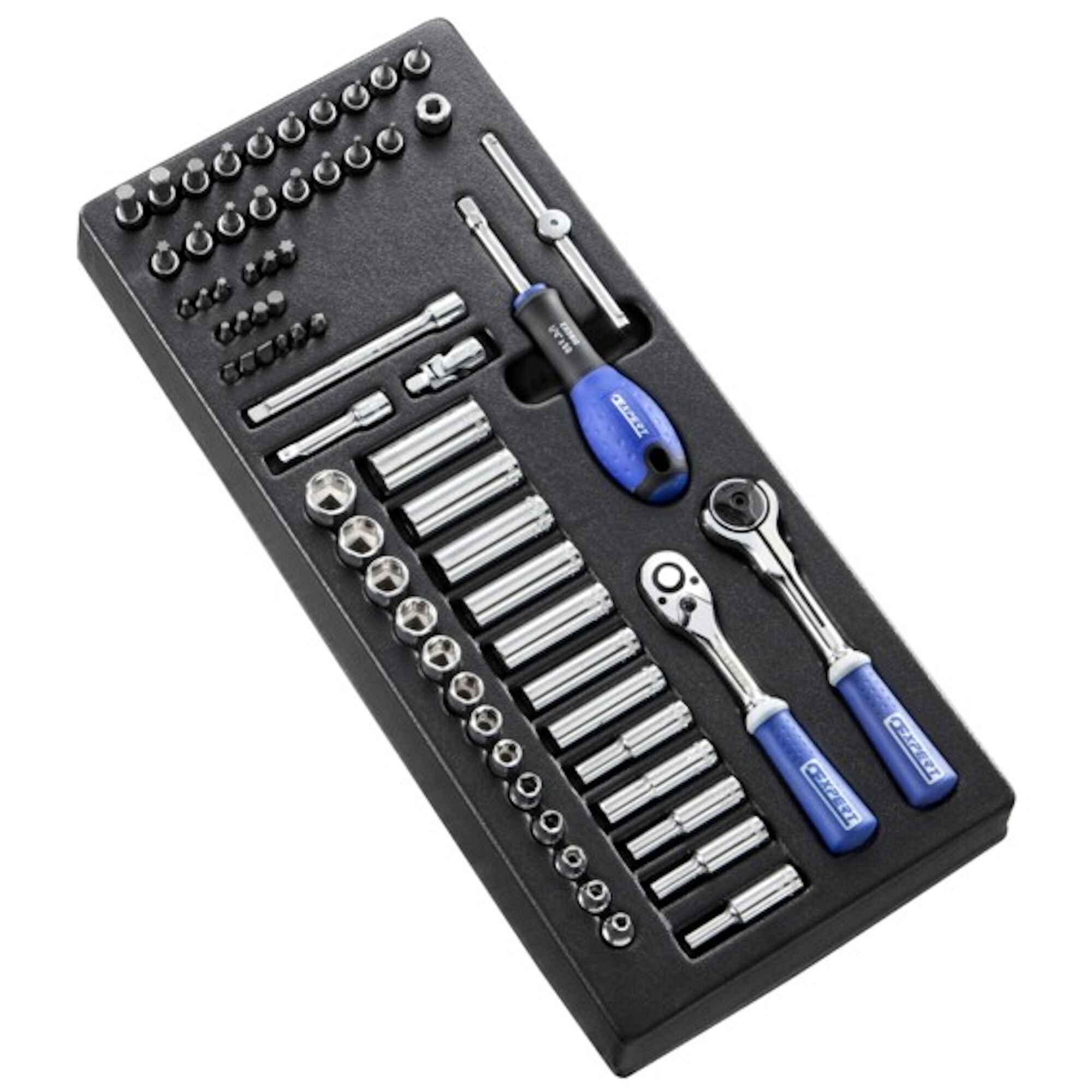 Expert by Facom Module met Doppen en Hulpstukken | 1/4" | 67 Stuks - E030715