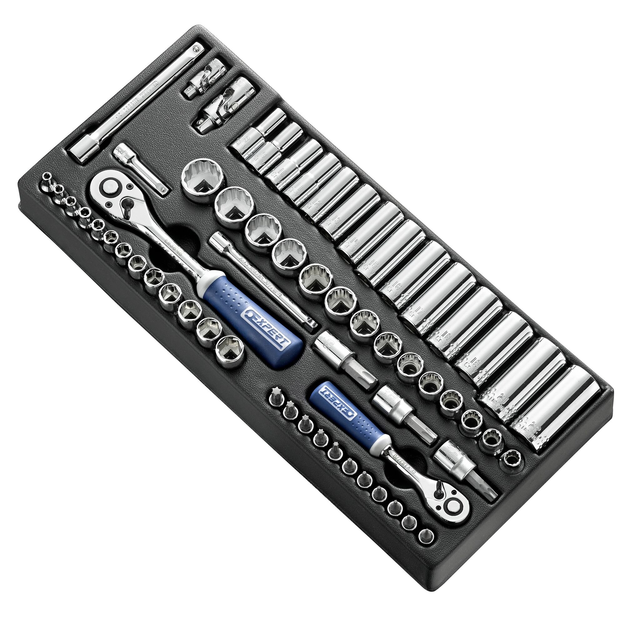 Expert by Facom Inlay voor 1/4 - 3/8 Mod. E034851 - E034854