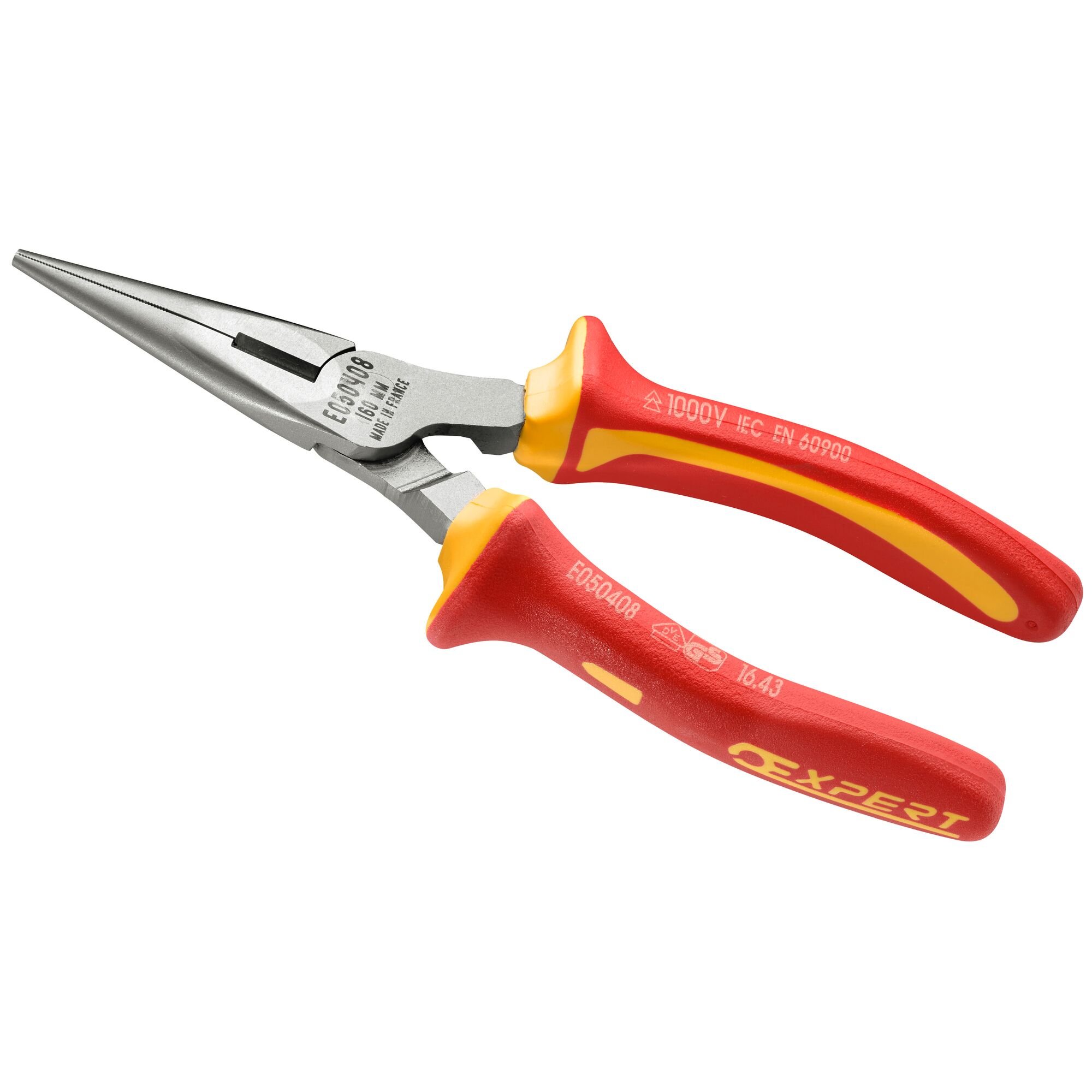 Expert by Facom VDE Tang met Half Ronde Rechte Bekken | 160 mm - E050408