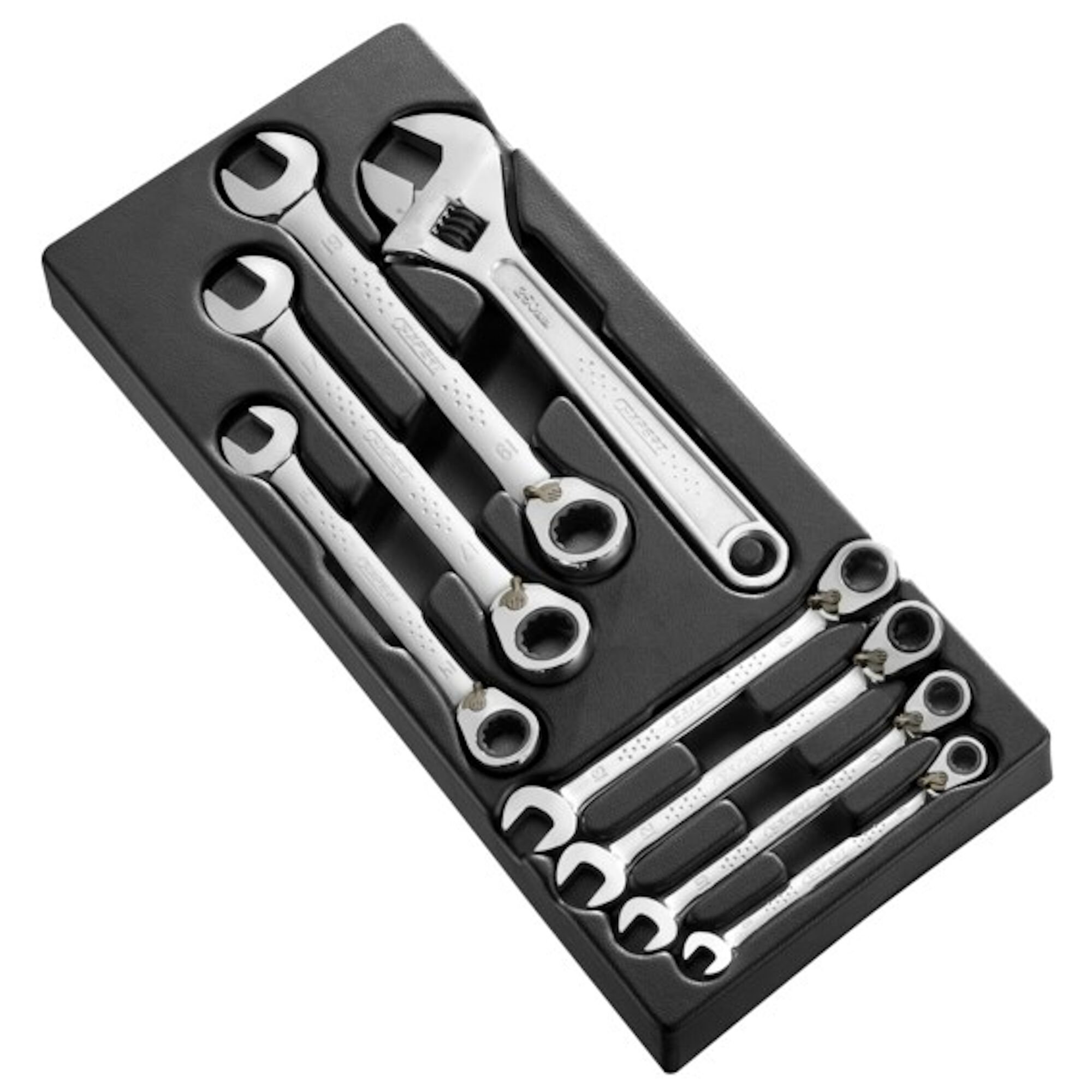 Expert by Facom Module 7 Ratelringsteeksleutelsen 1 Verstelbare Moersleutel - E111100