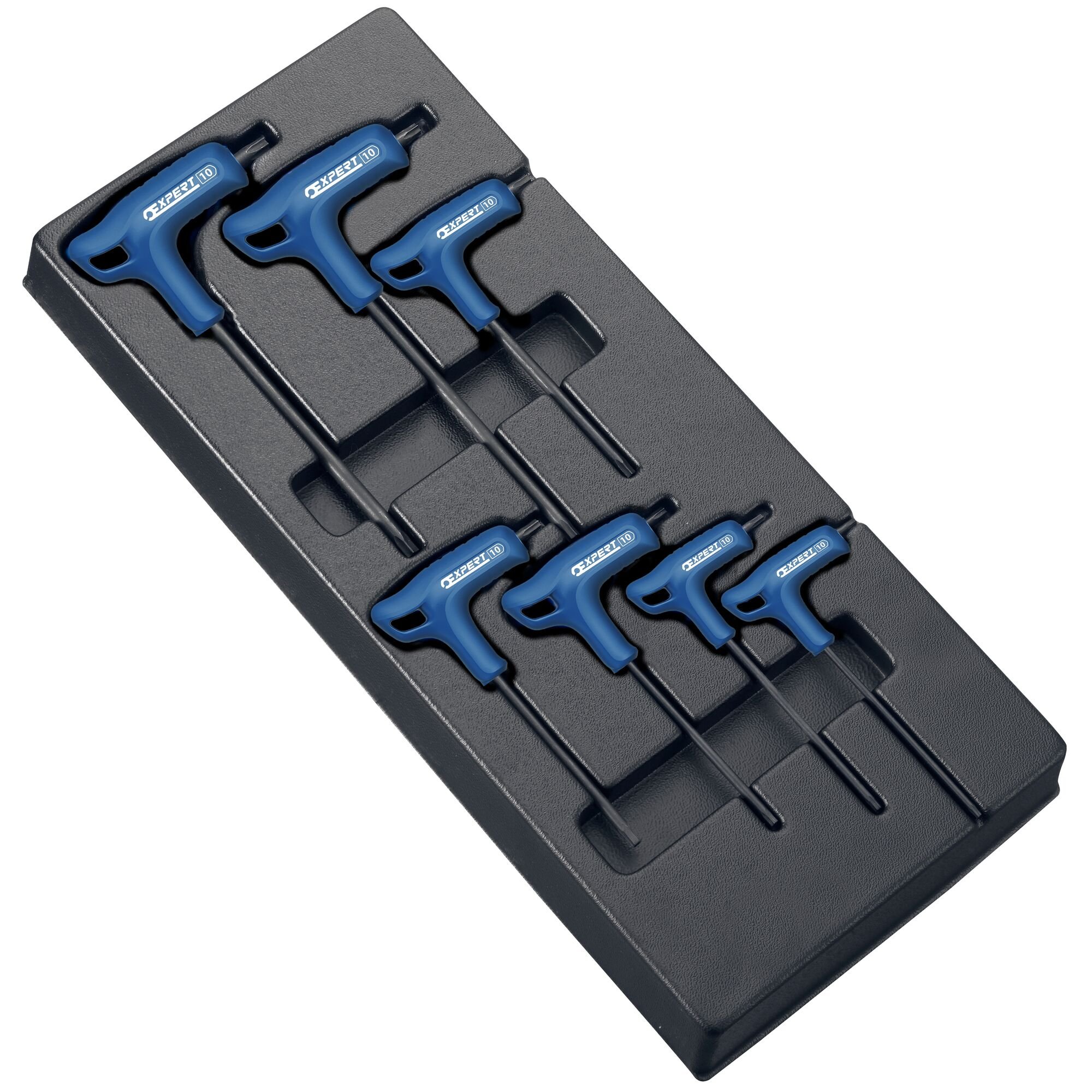 Expert by Facom Module van 7 Inbussleutels T met Heft Torx | T10-T40 - E121708