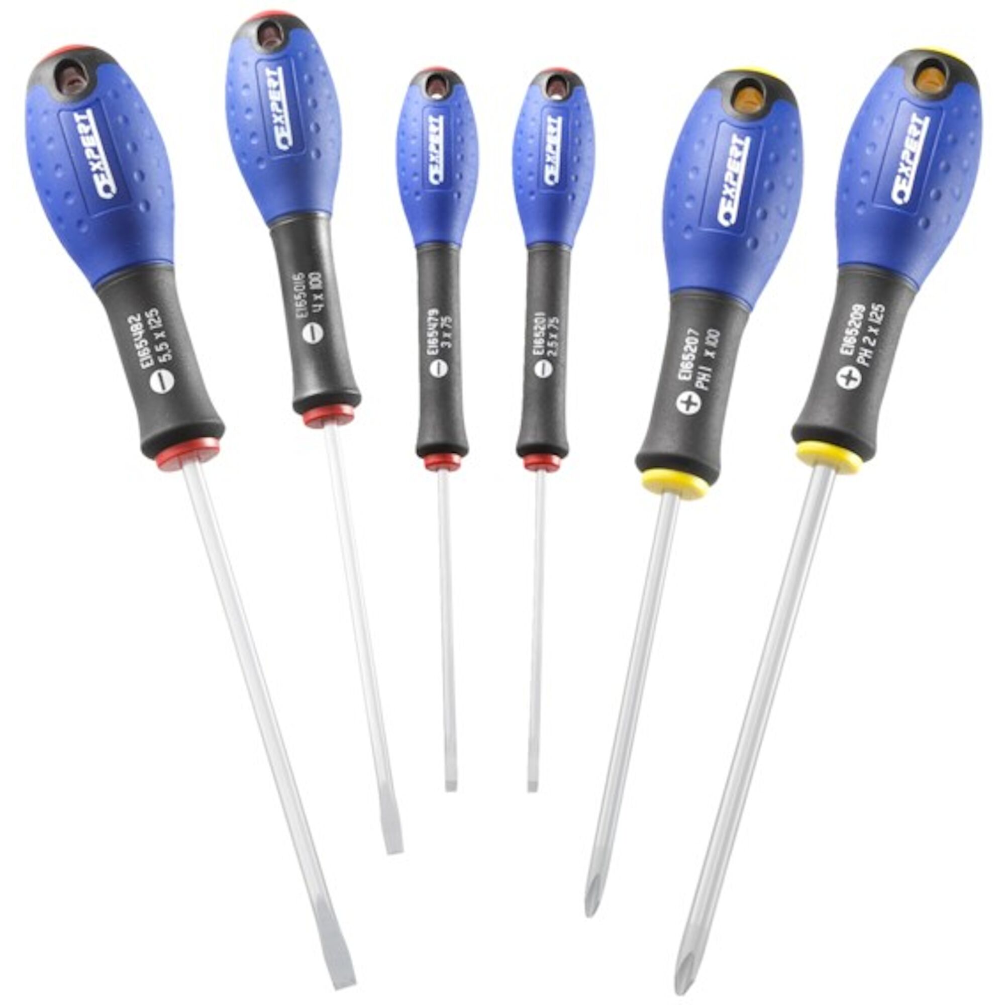 Expert by Facom Set van 6 Schroevendraaiers - Sleuf / PH - E160902