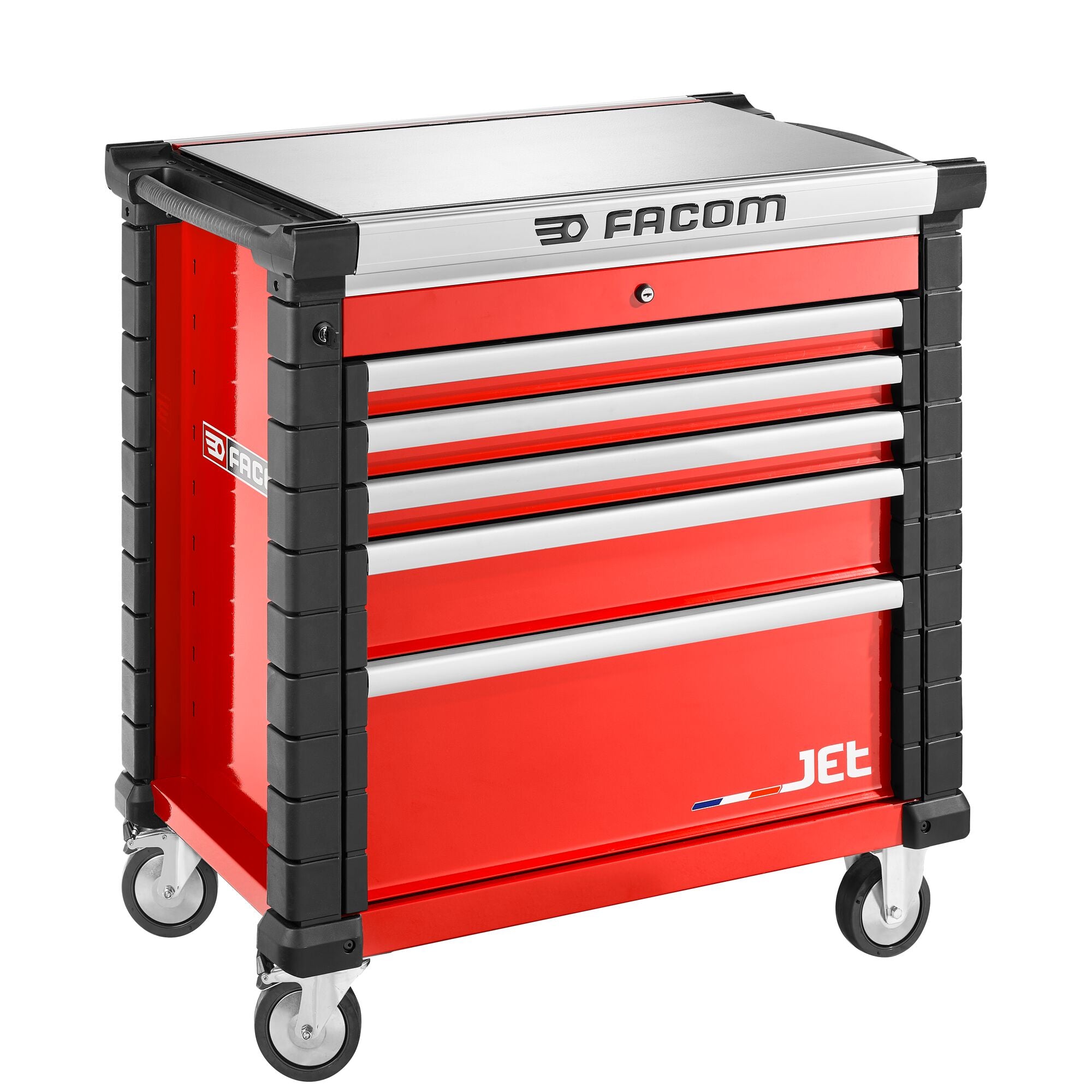 Facom jet gereedschapswagen 5 laden m4 carrosserie met gereedschapset jet.crt5m4a + cm.car3 - JET.CRTCAR2