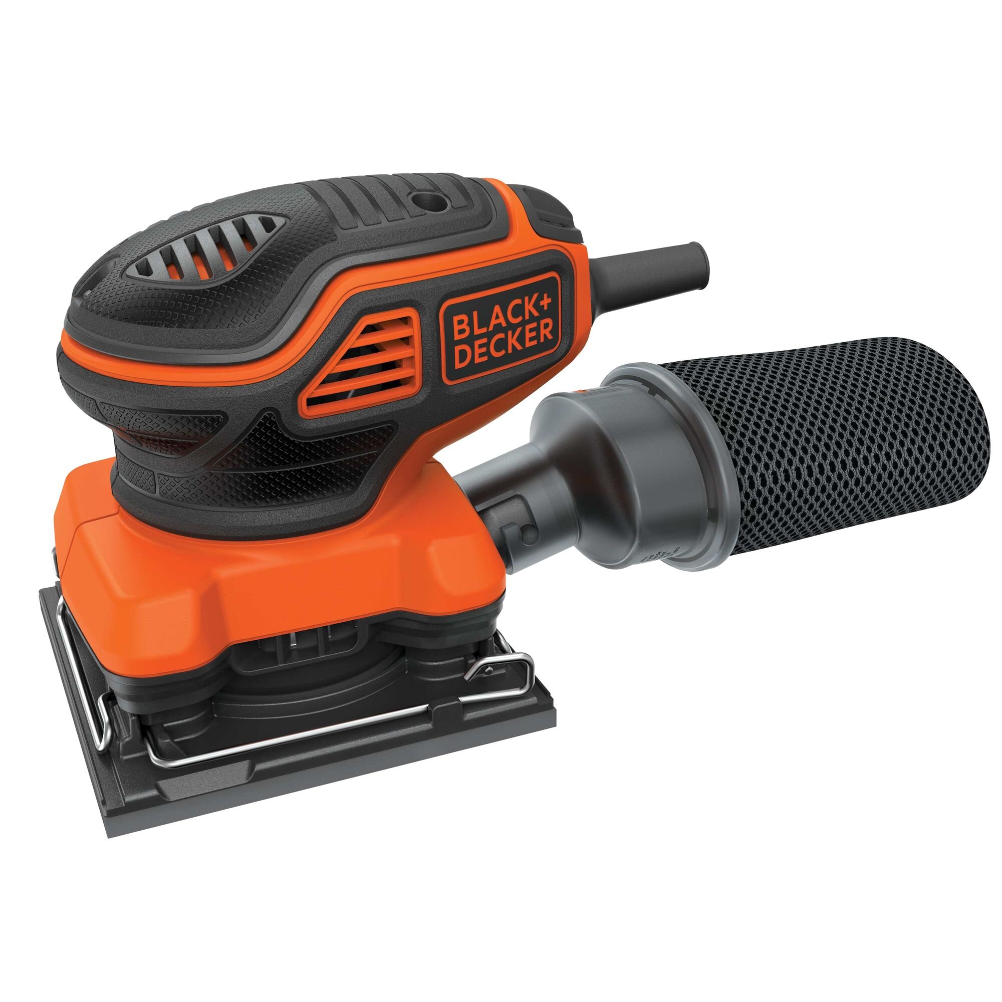 BLACK+DECKER KA450 220W 1/4 vel Vlakschuurmachine | 1x Schuurgaas | Stofopvangzak - KA450-QS
