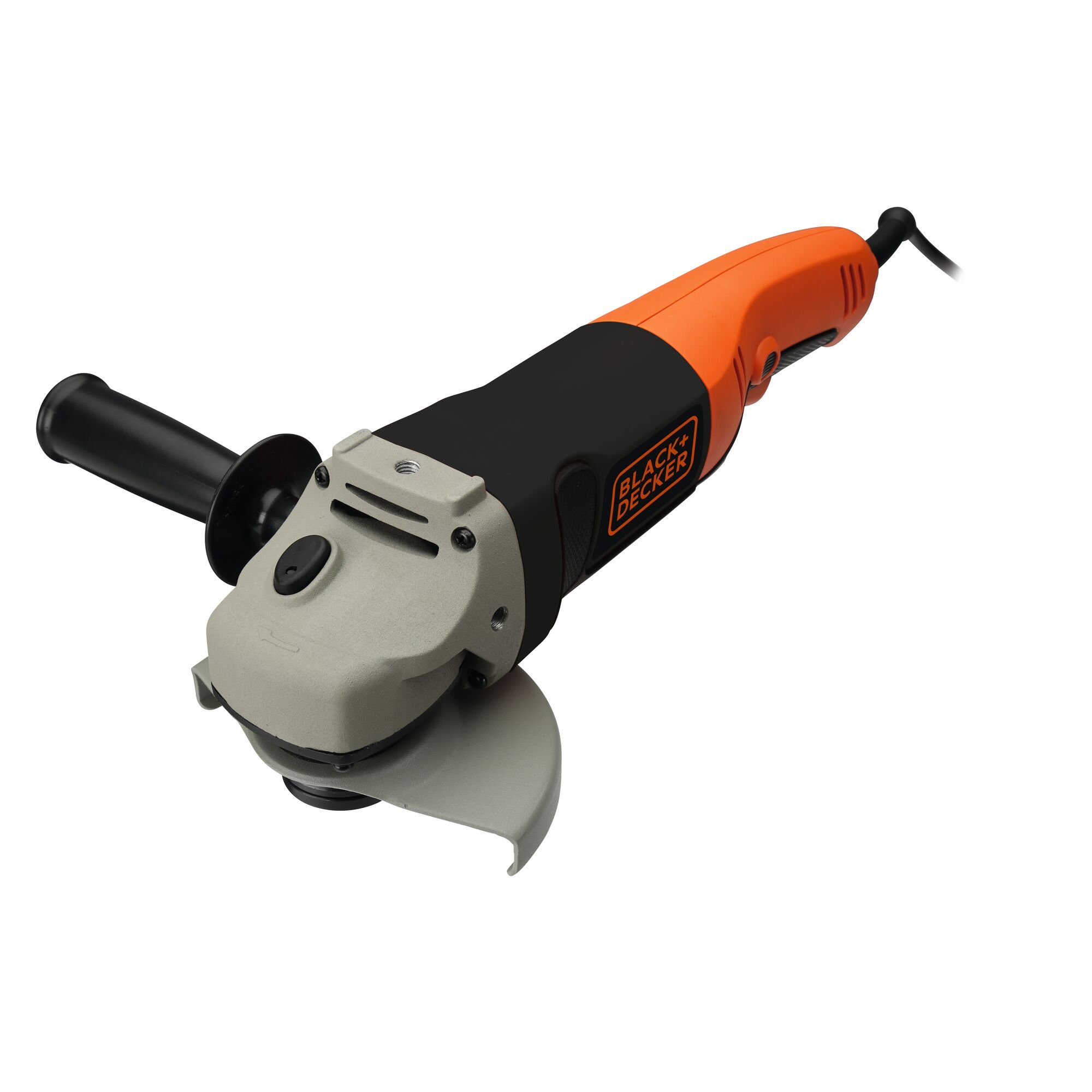 BLACK+DECKER KG1202 1200W 125mm haakse slijper | 125mm beschermkap | Zijhandgreep - KG1202-QS