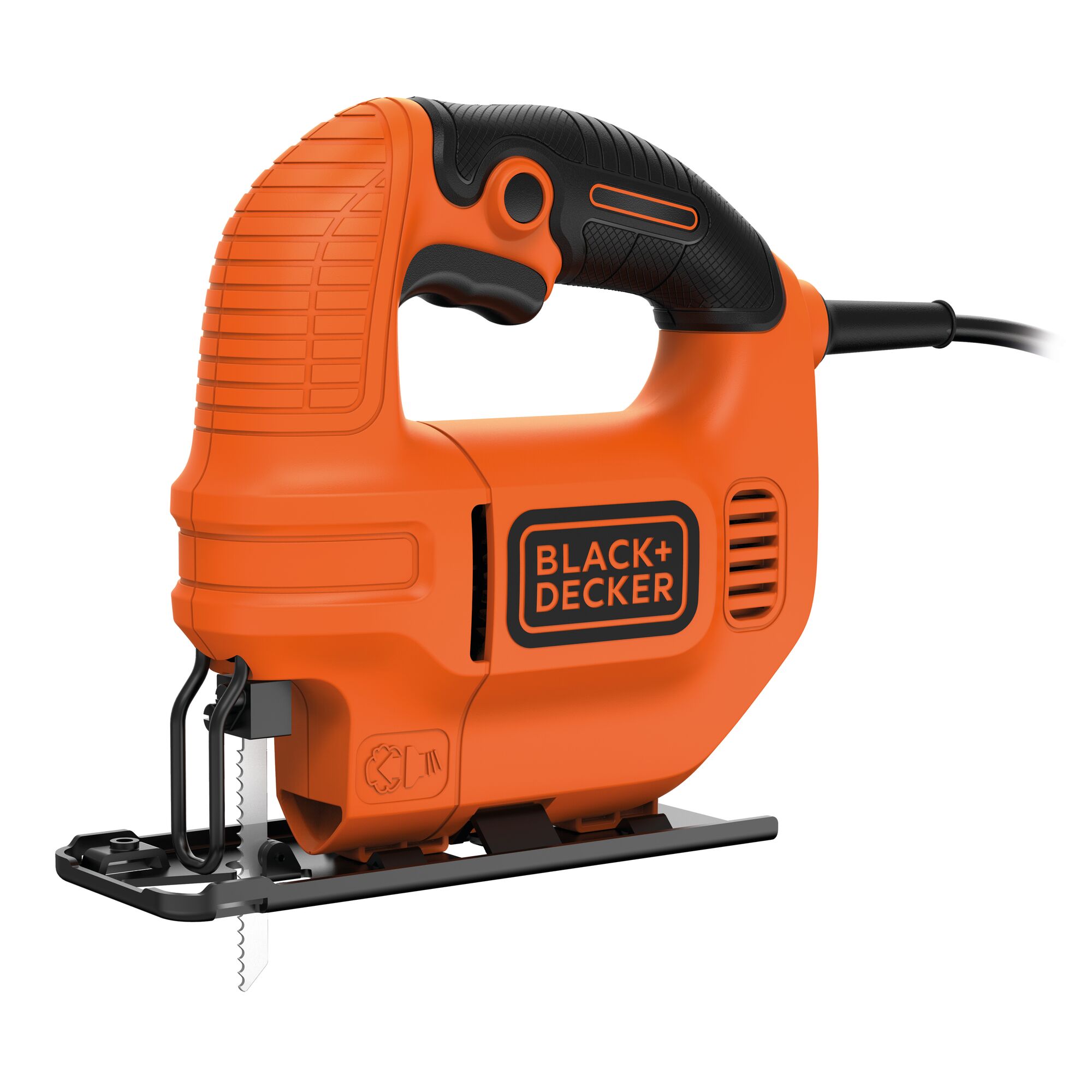 BLACK+DECKER KS501 400W Decoupeerzaag | 1x Zaagblad - KS501-QS