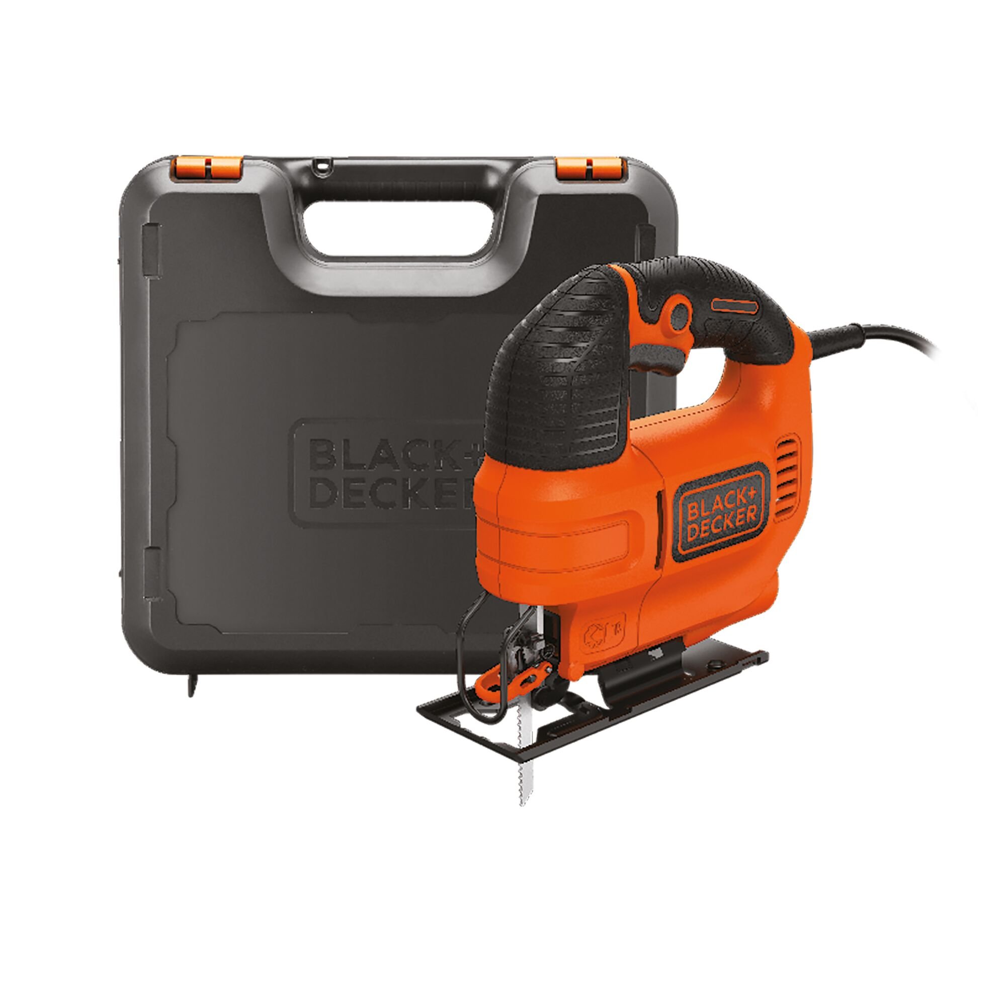 BLACK+DECKER KS701EK 520W Decoupeerzaag | In koffer | 1x Zaagblad - KS701EK-QS