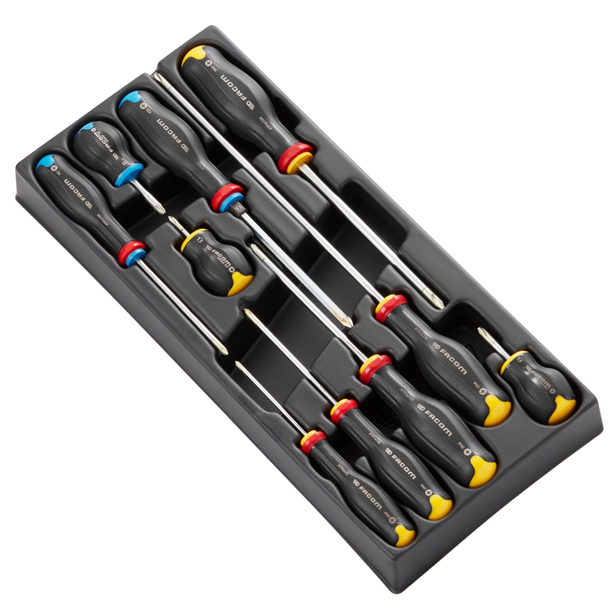 Facom Module van 10 Protwist® Schroevendraaiers - MOD.AT5PB