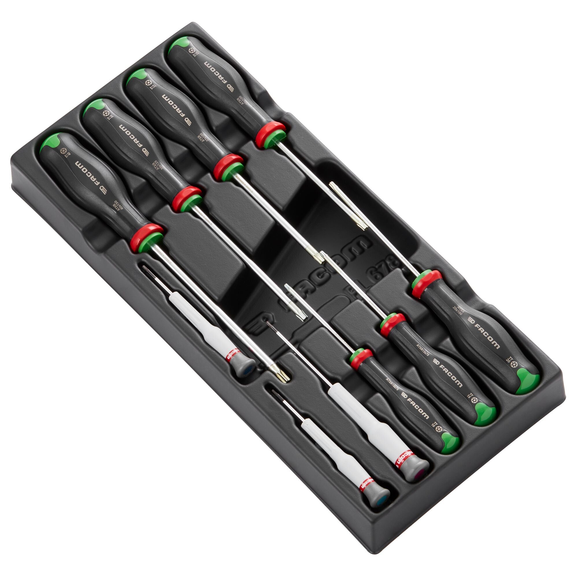 Facom Modules Protwist® Schroevendraaiers op een Kunststof Inlay - MOD.AT6PB