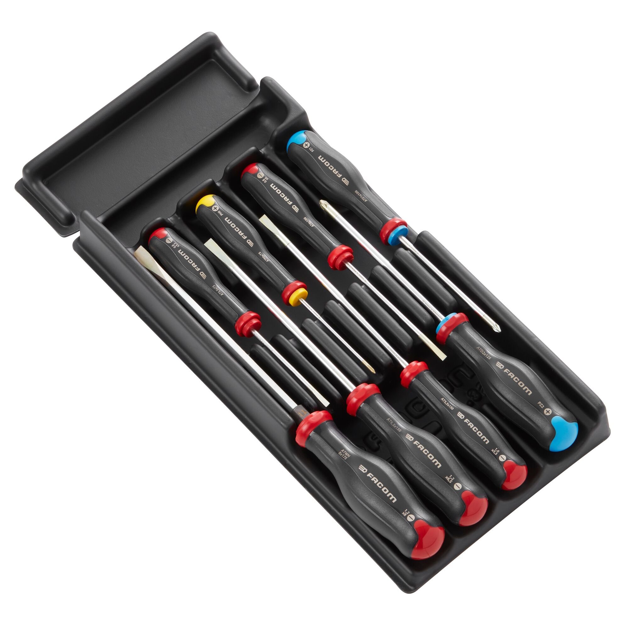 Facom Modules Protwist® Schroevendraaiers op een Kunststof Inlay - MOD.AT7PB